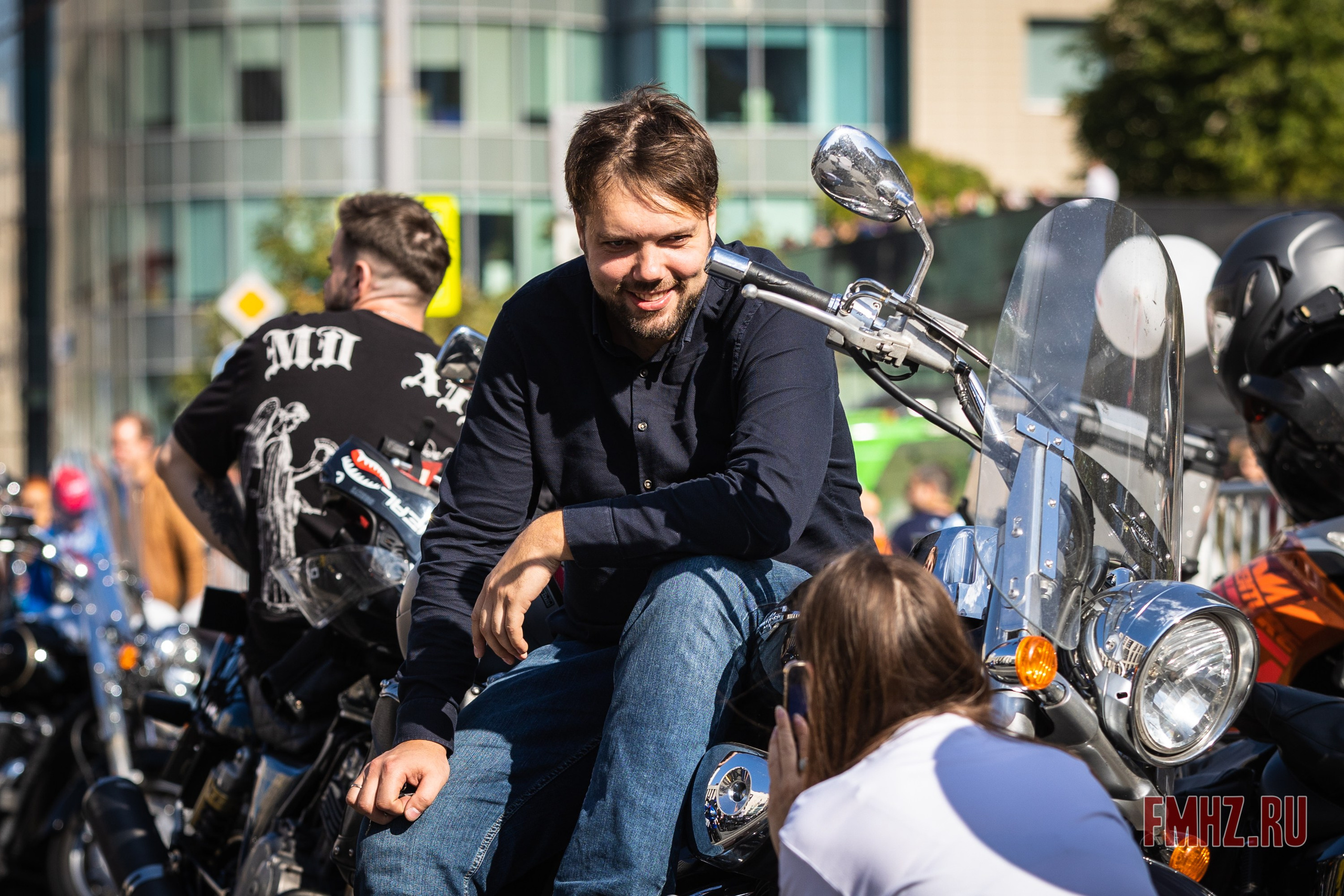 Закрытие Мотосезона 2023 на проспекте Академика Сахарова. Фотограф Владимир Охрименко