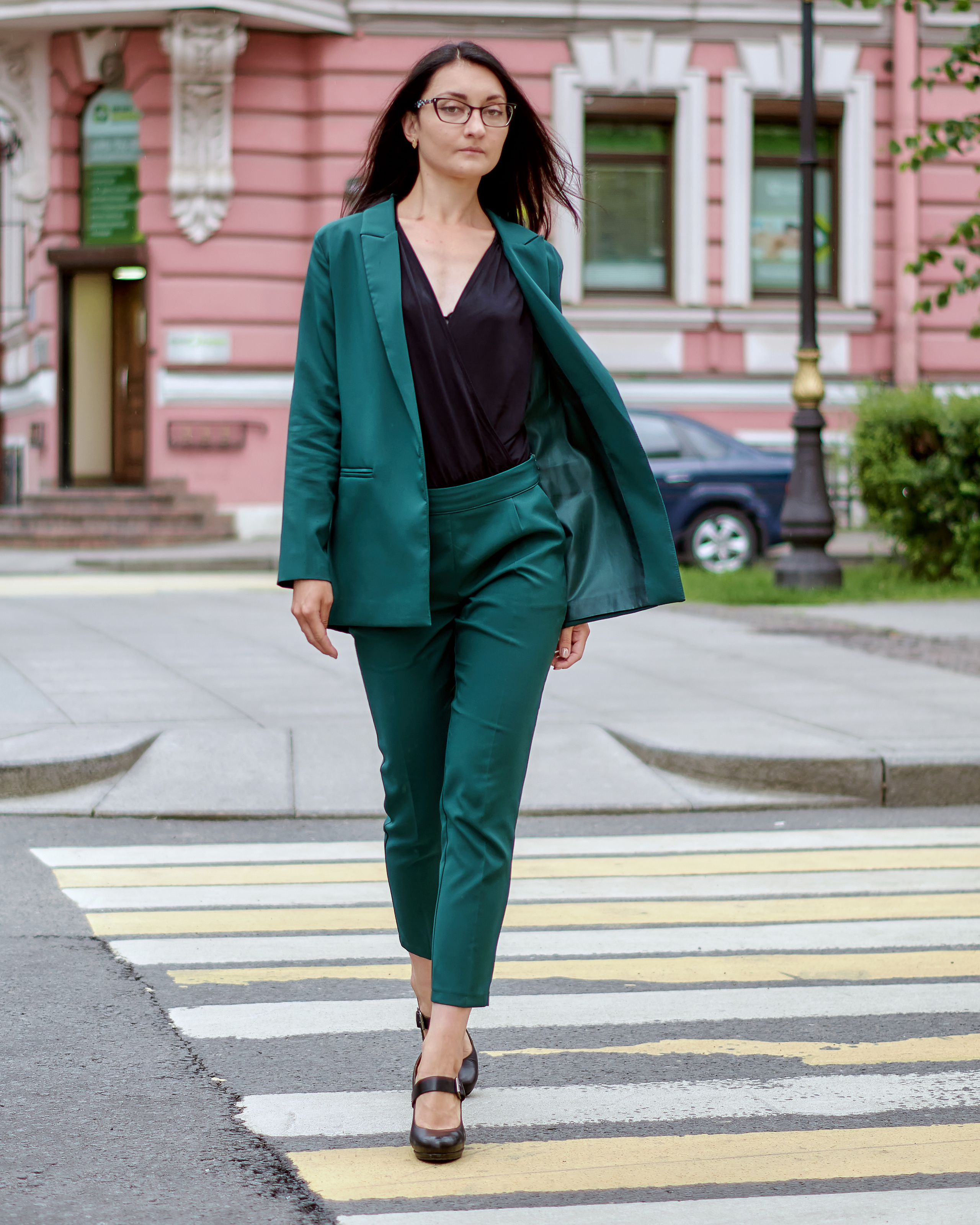 Съемка одежды на улице