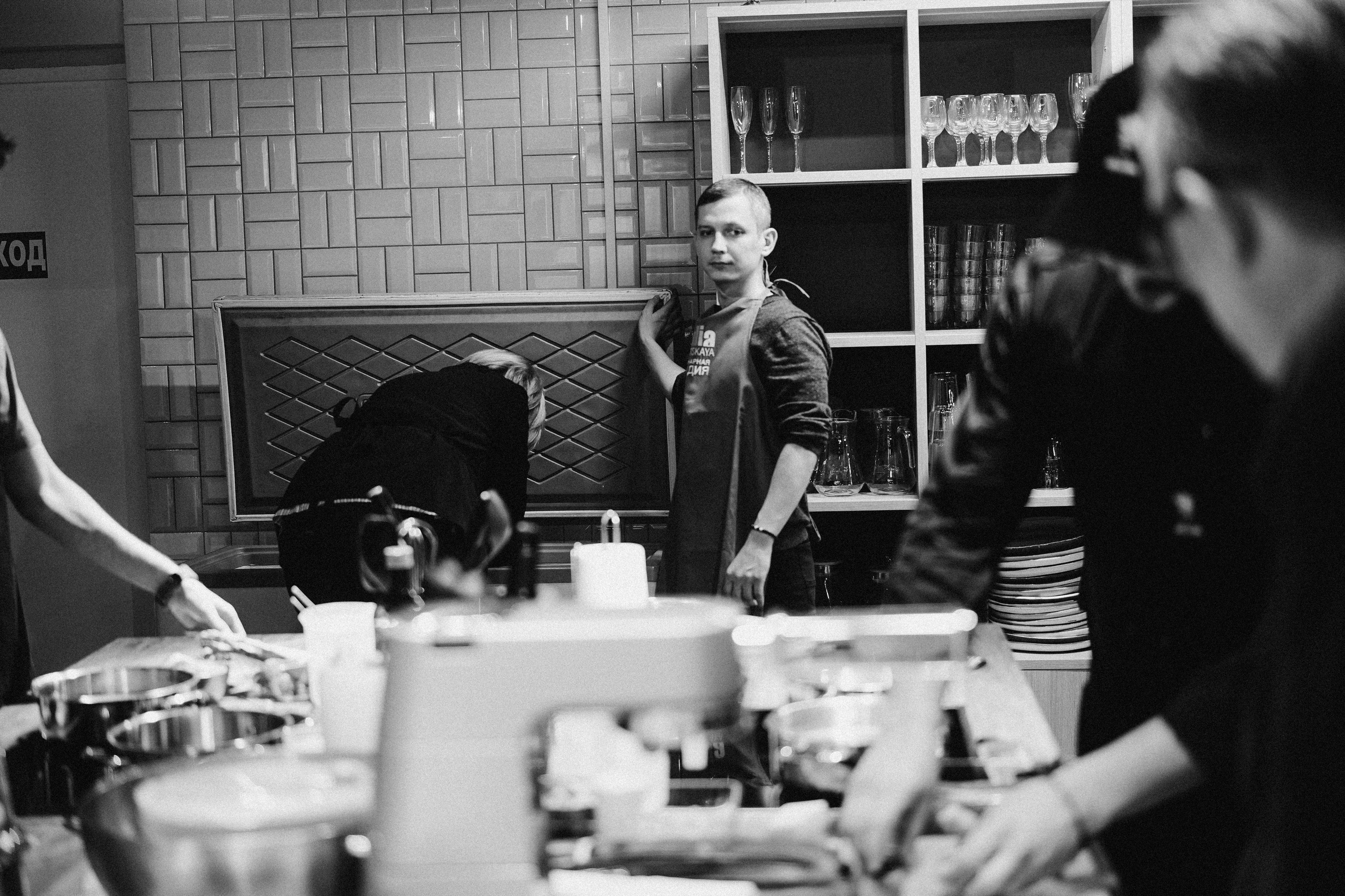 Репортаж с кулинарной студии Юлии Высоцкой. Портретный фотограф в Москве Илья Корненков