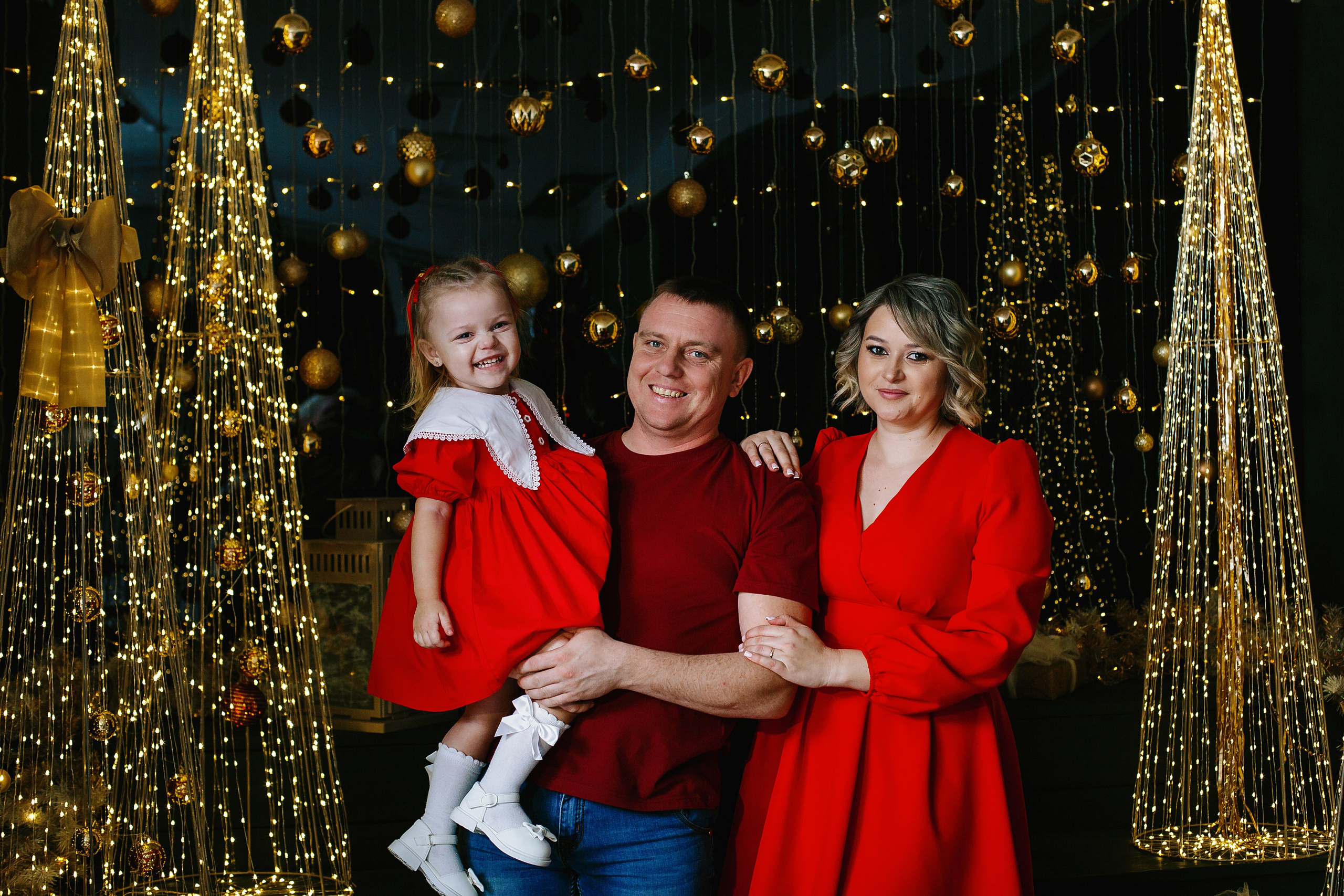 Новогодняя семейная фотосессия. Выпускные альбомы Искитим, Бердск и Новосибирск Крюкова Елена