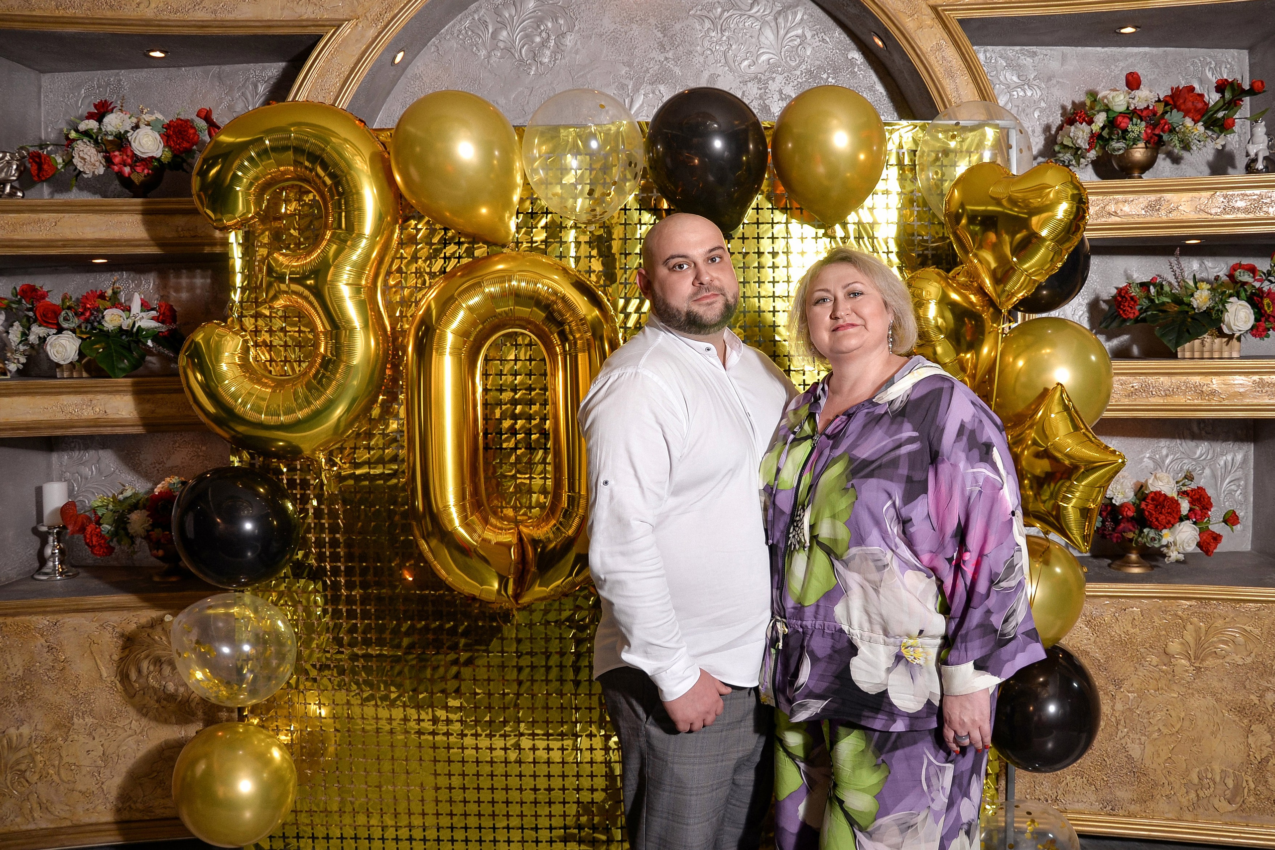 ДР Александр, ресторан Парадиз (в ретуши). Семейный и свадебный фотограф Галина Абакумова, фотосессии в Белгороде