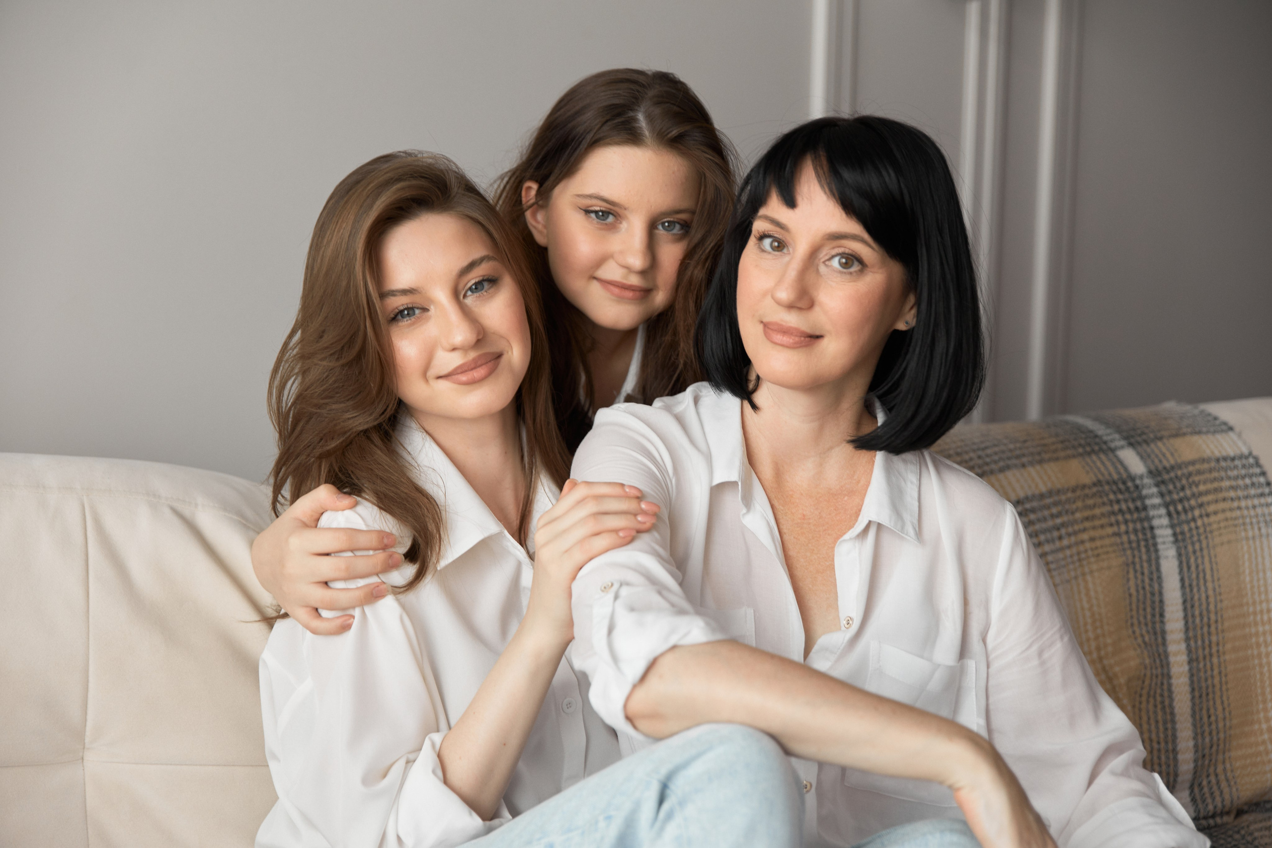 Семейная фотосессия дома. Brand и контент фотограф