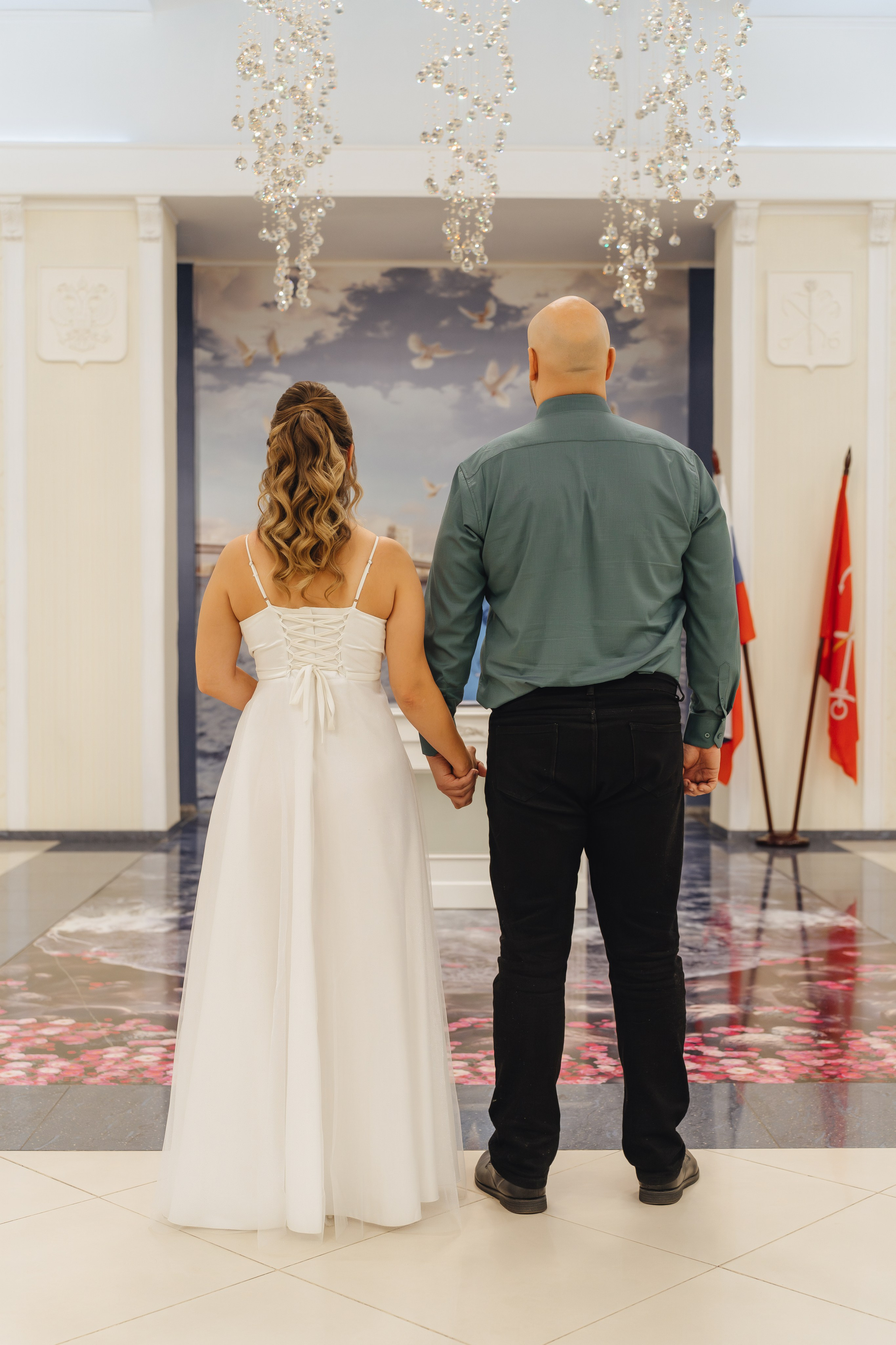 Зал торжественной регистрации Невского ЗАГСа