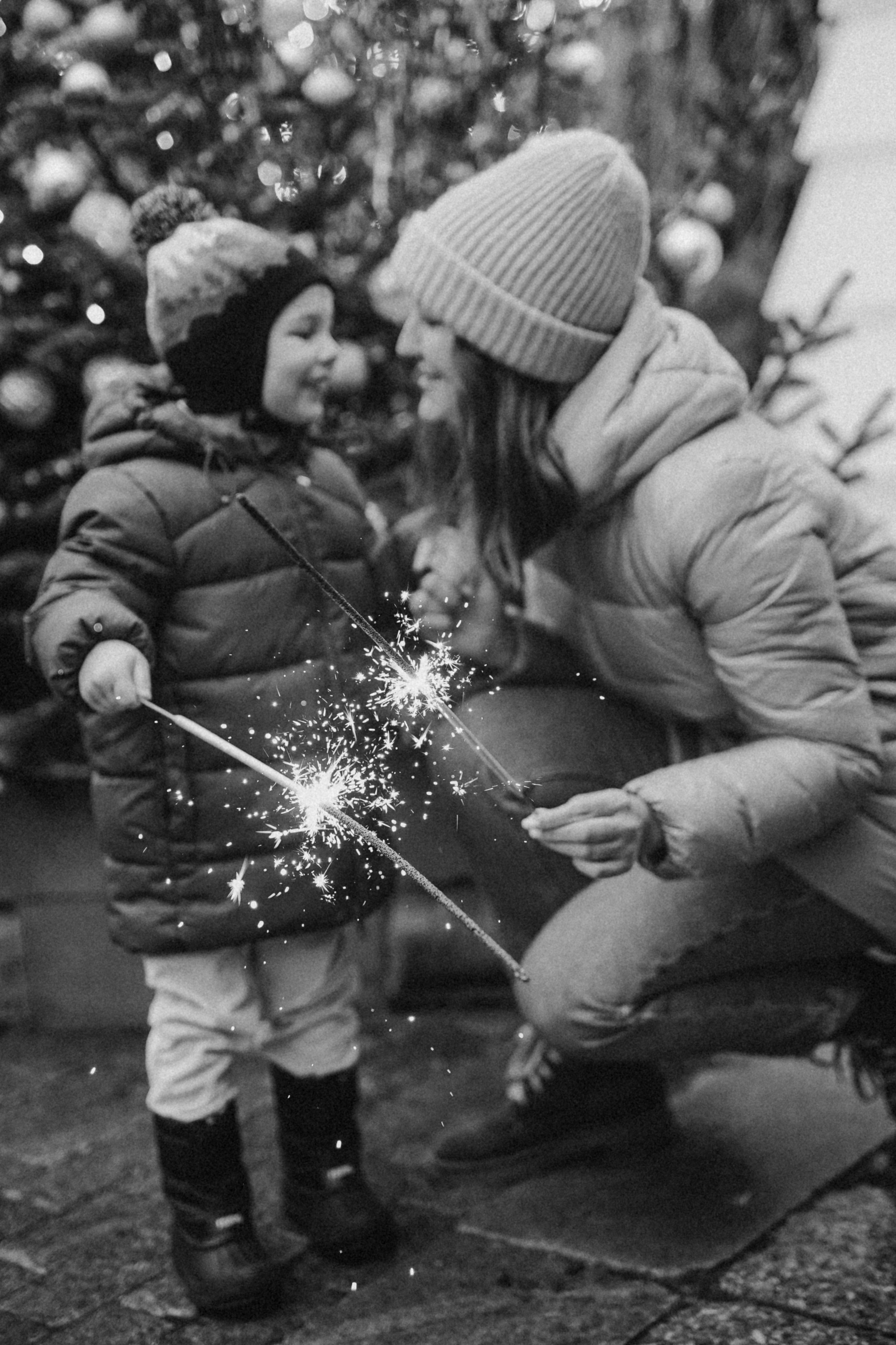 Прогулка по новогодней Москве для Юли, Жени и Вани. Фотограф Наталья Колганова