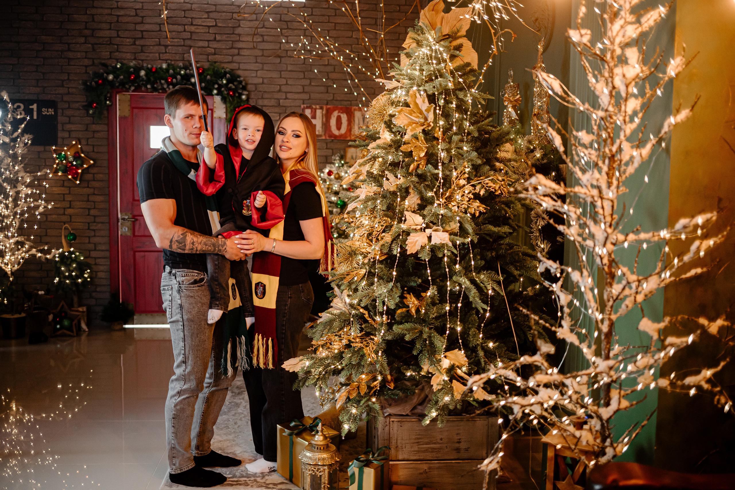 Новогодняя фотосессия. Свадебный фотограф Кропоткин Краснодар