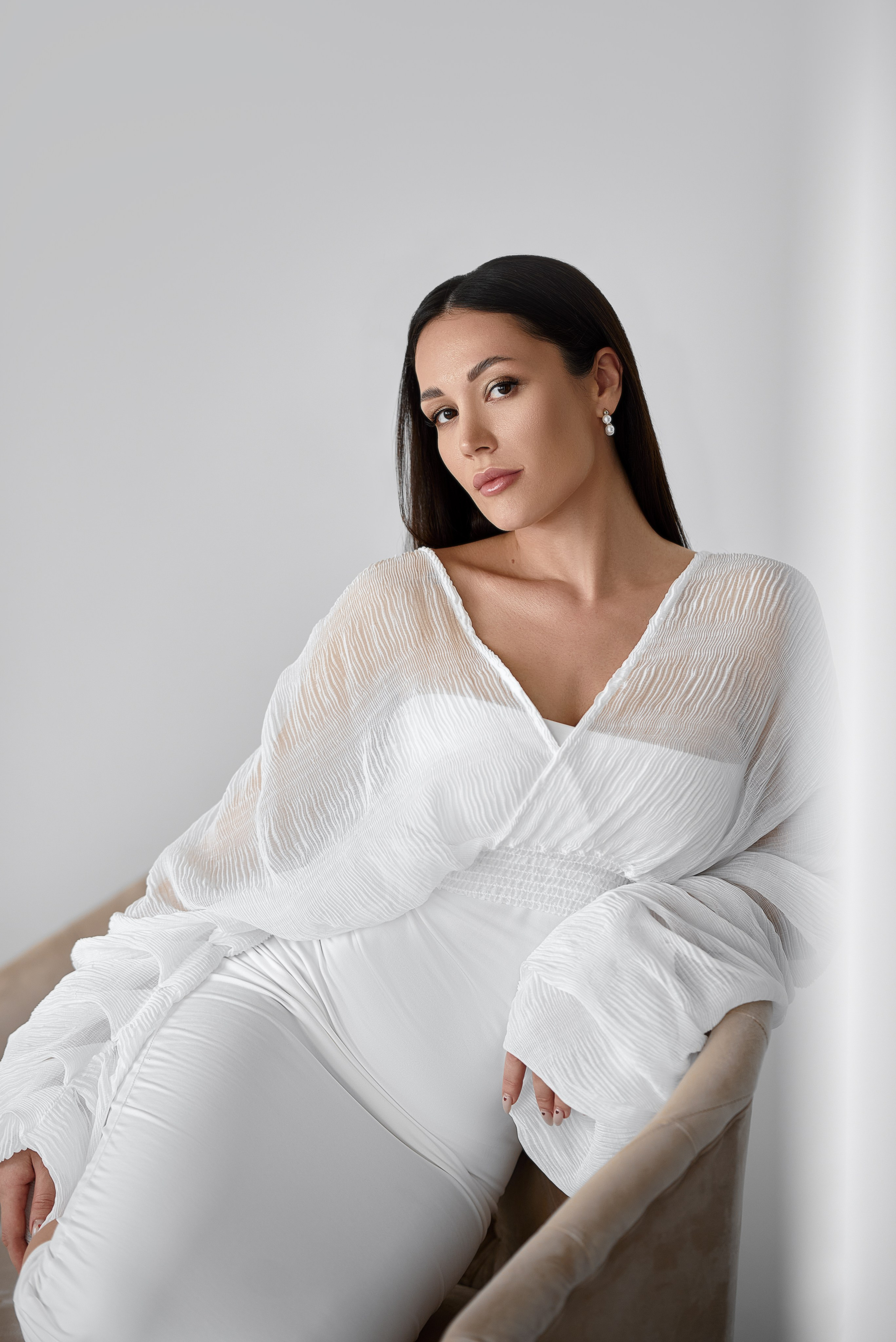 Женский портрет. Фотограф беременности и новорожденных в Рязани