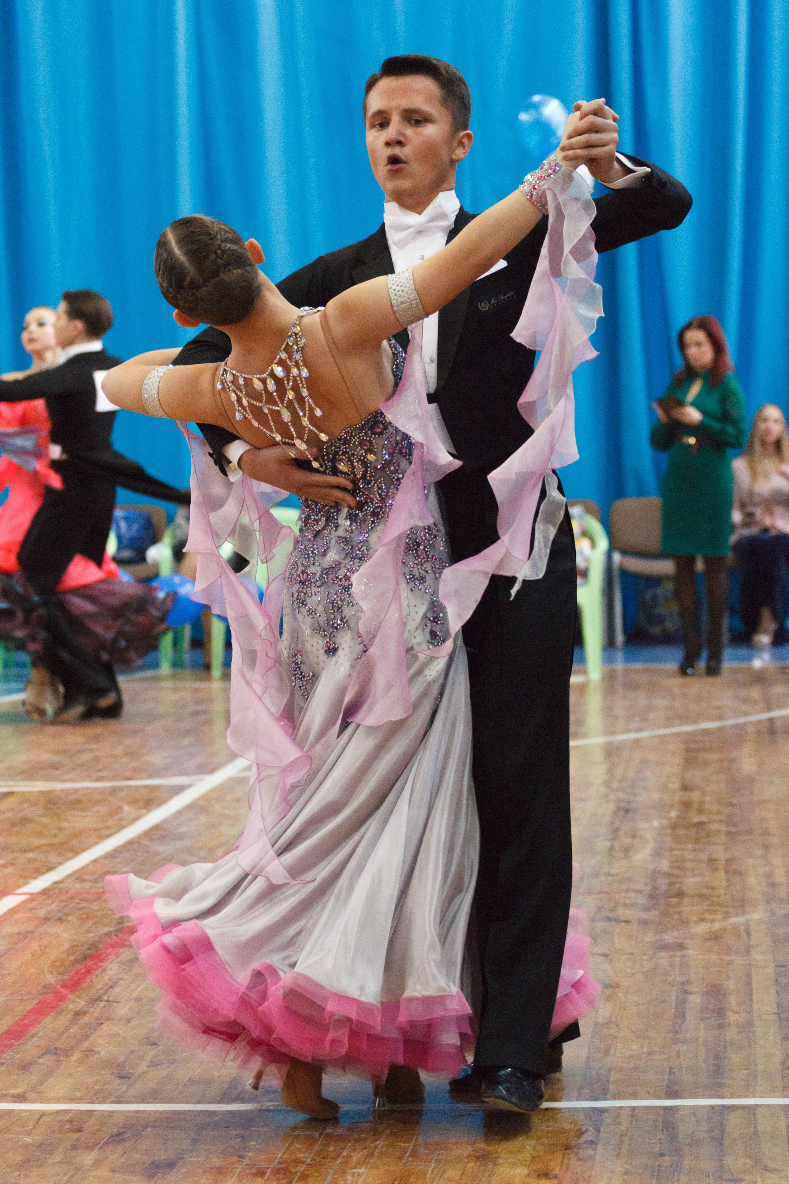 Съёмка соревнований по спортивным бальным танцам в Кирове