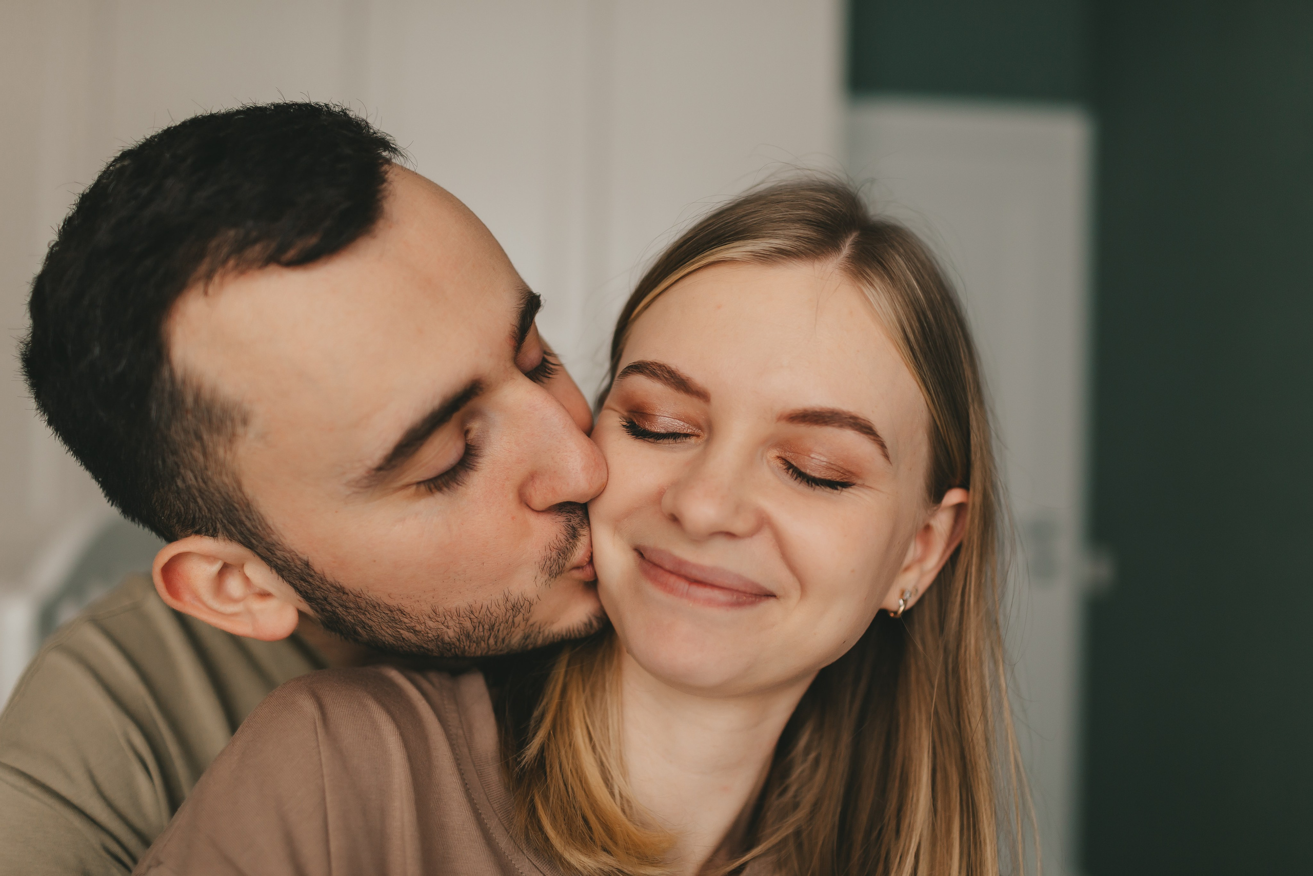 Женя, Юля и Вероника (домашняя фотосессия). Семейный и детский фотограф и видеограф в Москве, Дрокина Наталья
