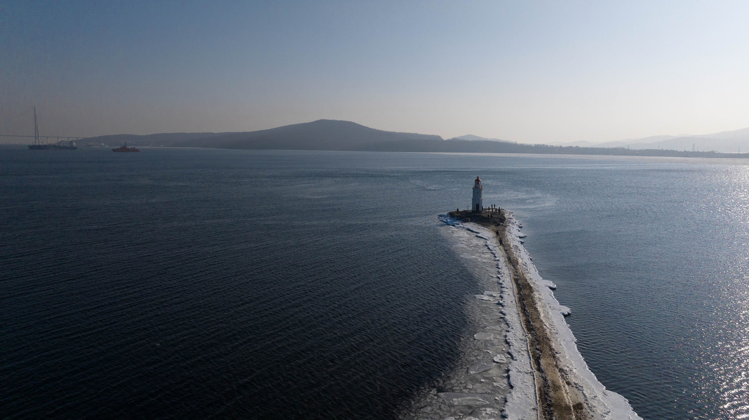 Маяк Токаревского. Турист оптимист