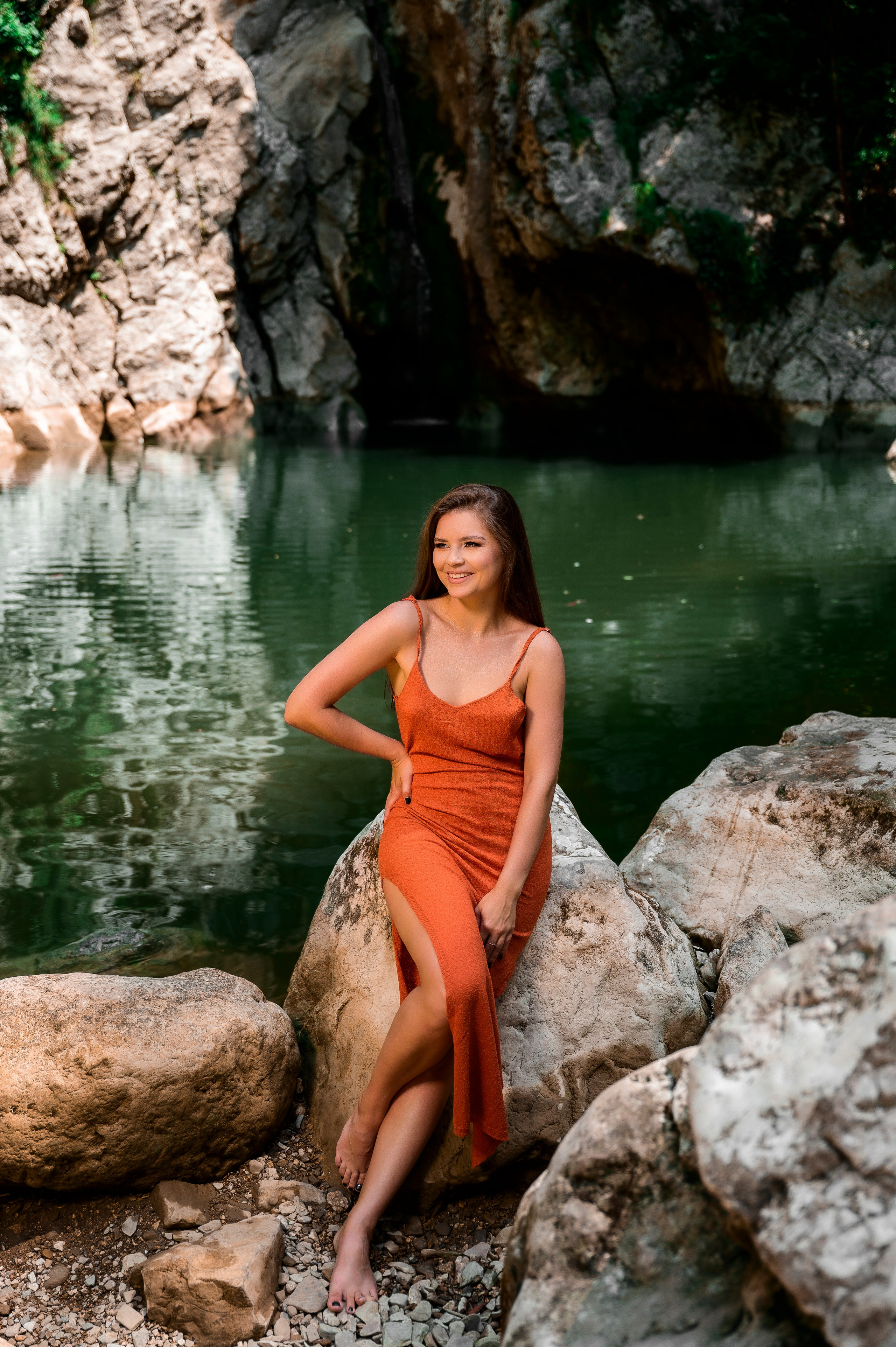 Люда Агурские водопады. Наталья Слесаренко фотограф в Сочи