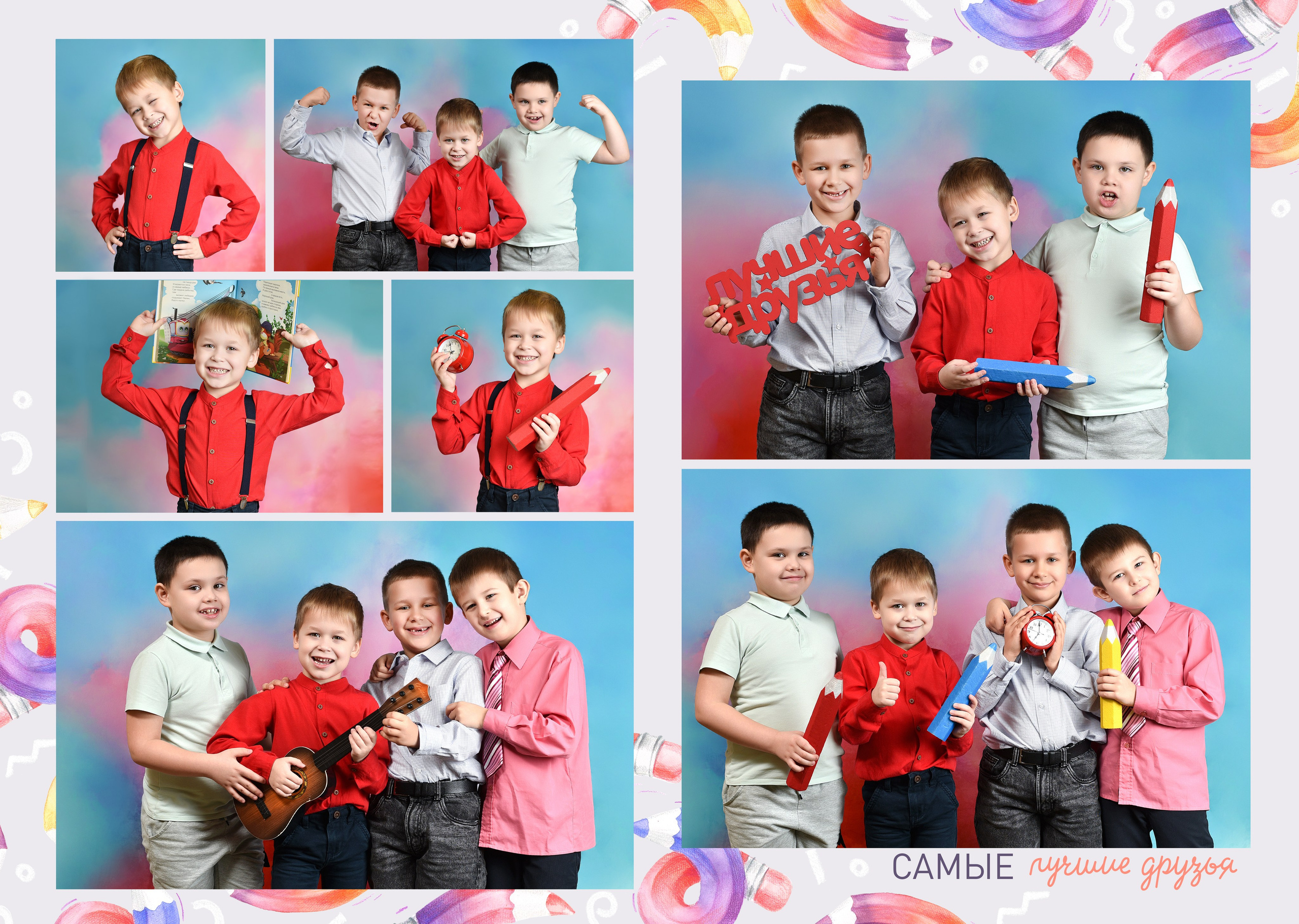 Альбомы для детского сада. Школьный фотограф ЛАРИСА МАТВЕЕНКО