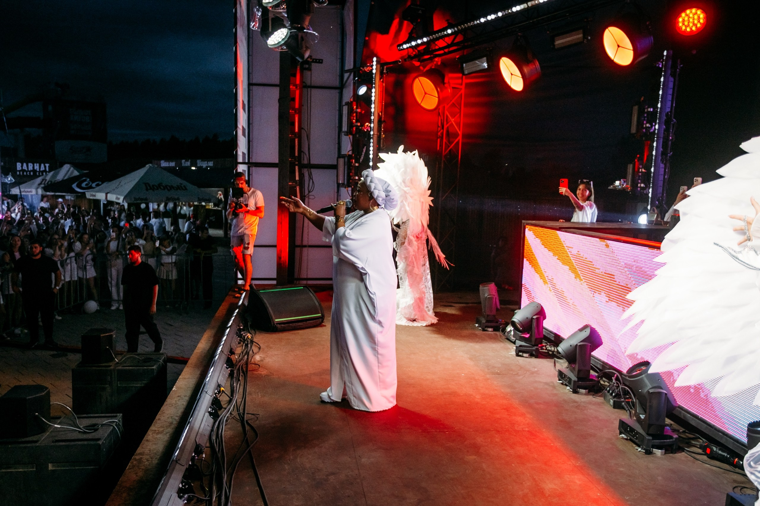 White Party @ Бархат парк. Репортажный фотограф Максим Полянский. Москва, Санкт-Петербург, Красноярск