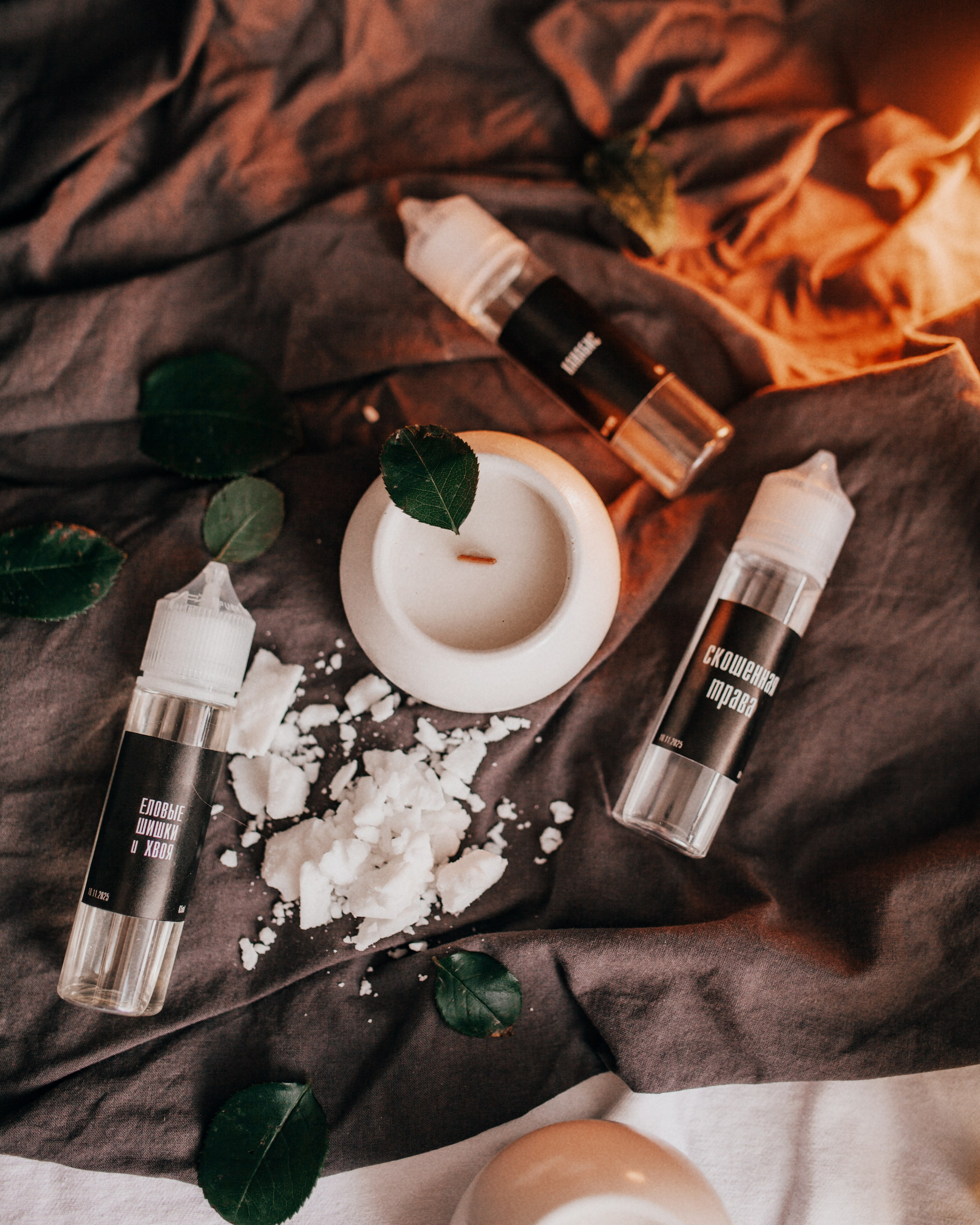 Свечи ручной работы. Контент фотограф в Симферополе и по Крыму Даша Пац