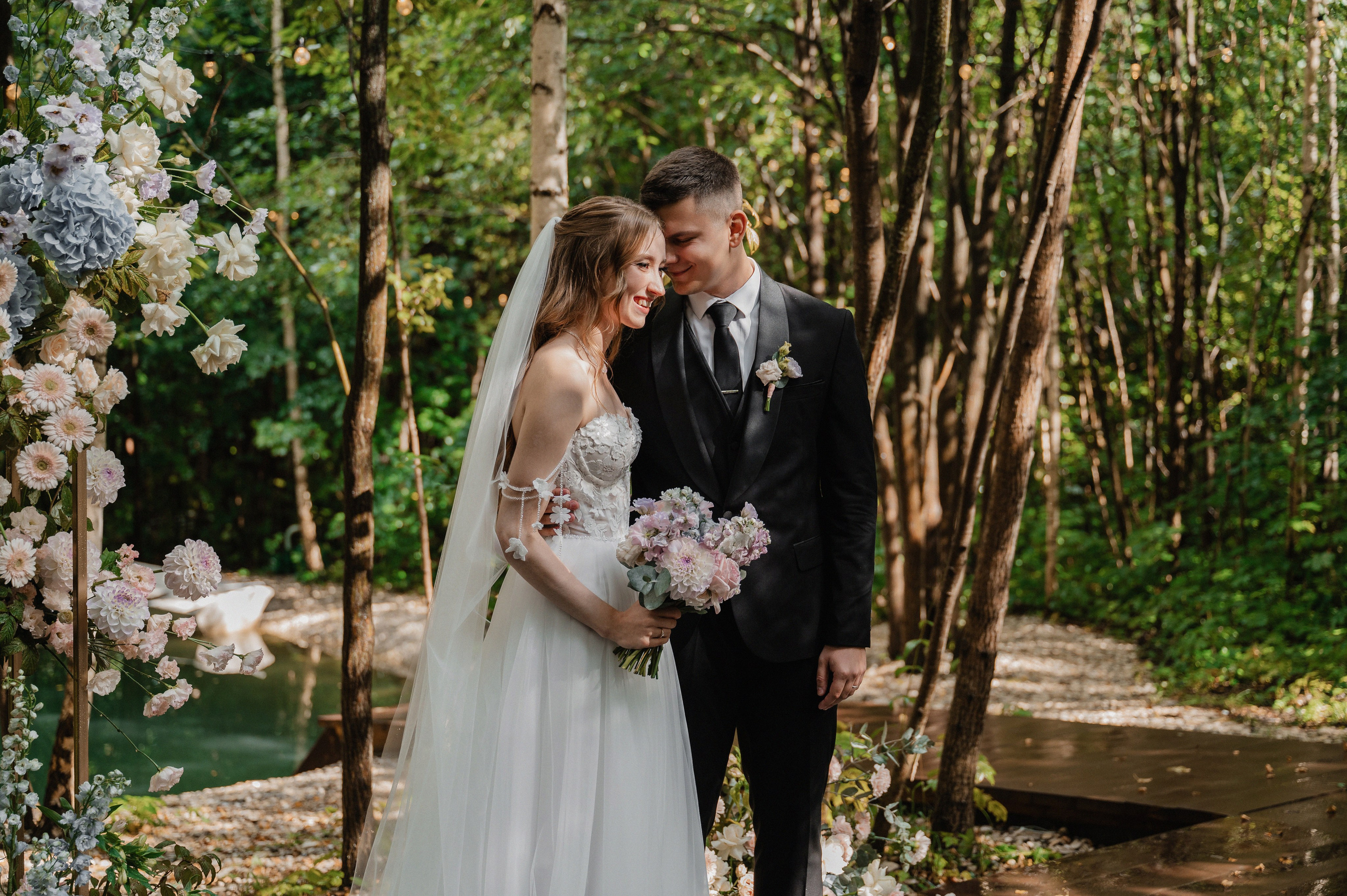 Полина и Александр.Forest Dew. Свадебный фотограф Раменское-Москва