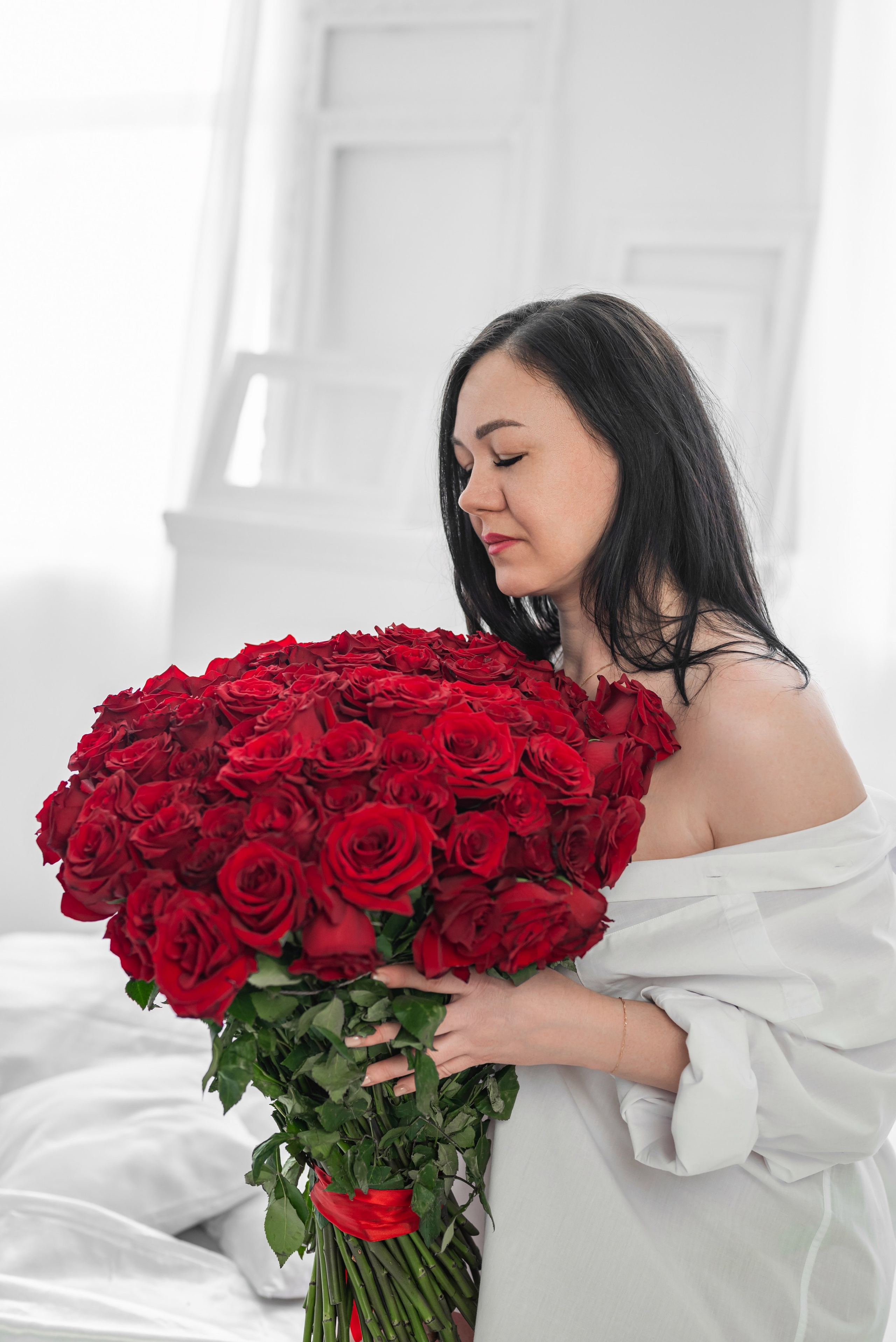 Фотопроект *101 красная роза* 2024 г. Фотограф в городе Салават