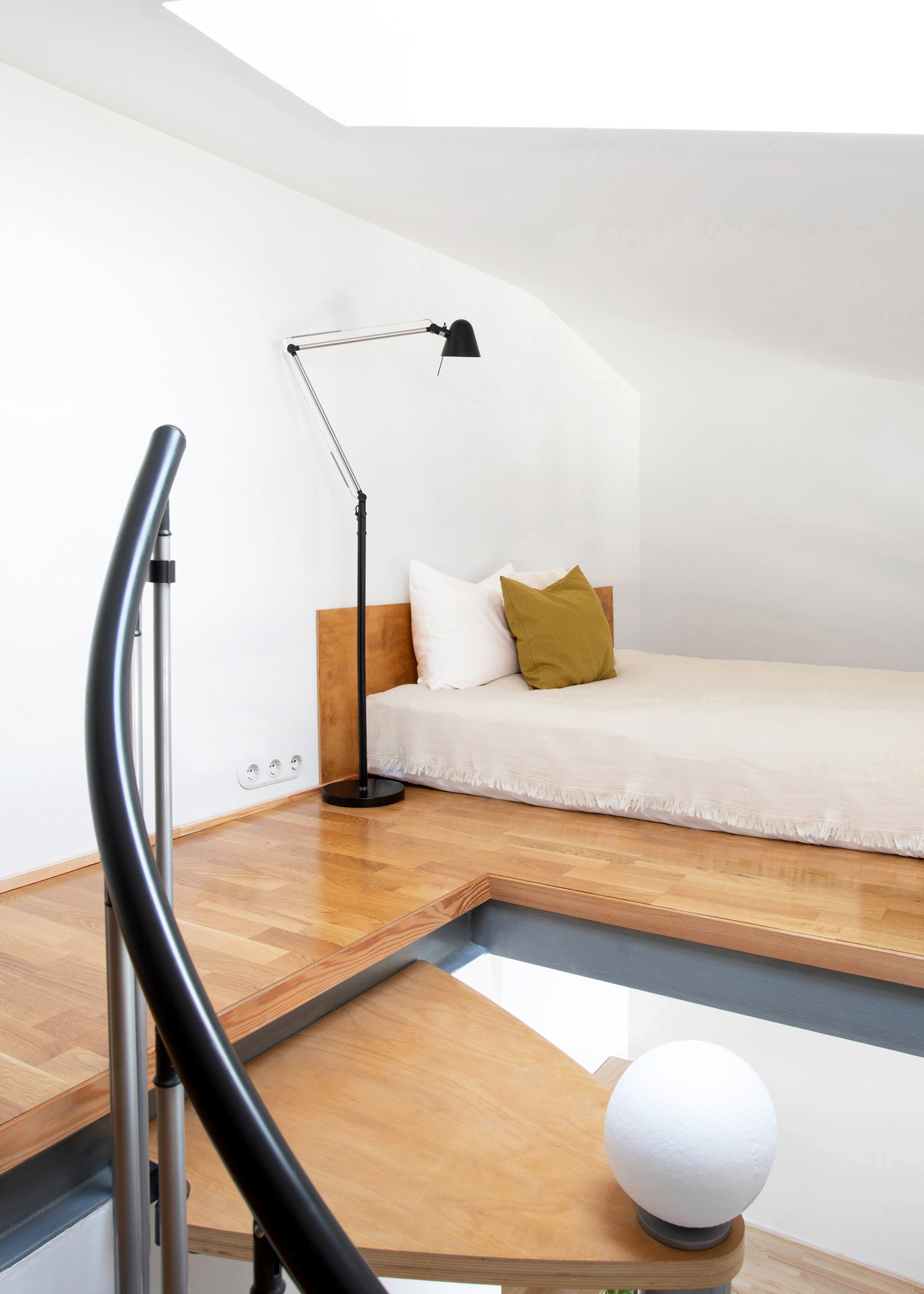 Mezzanine 2-level flat Moscow. Интерьерный архитектурный фотограф | interior architectural photographer