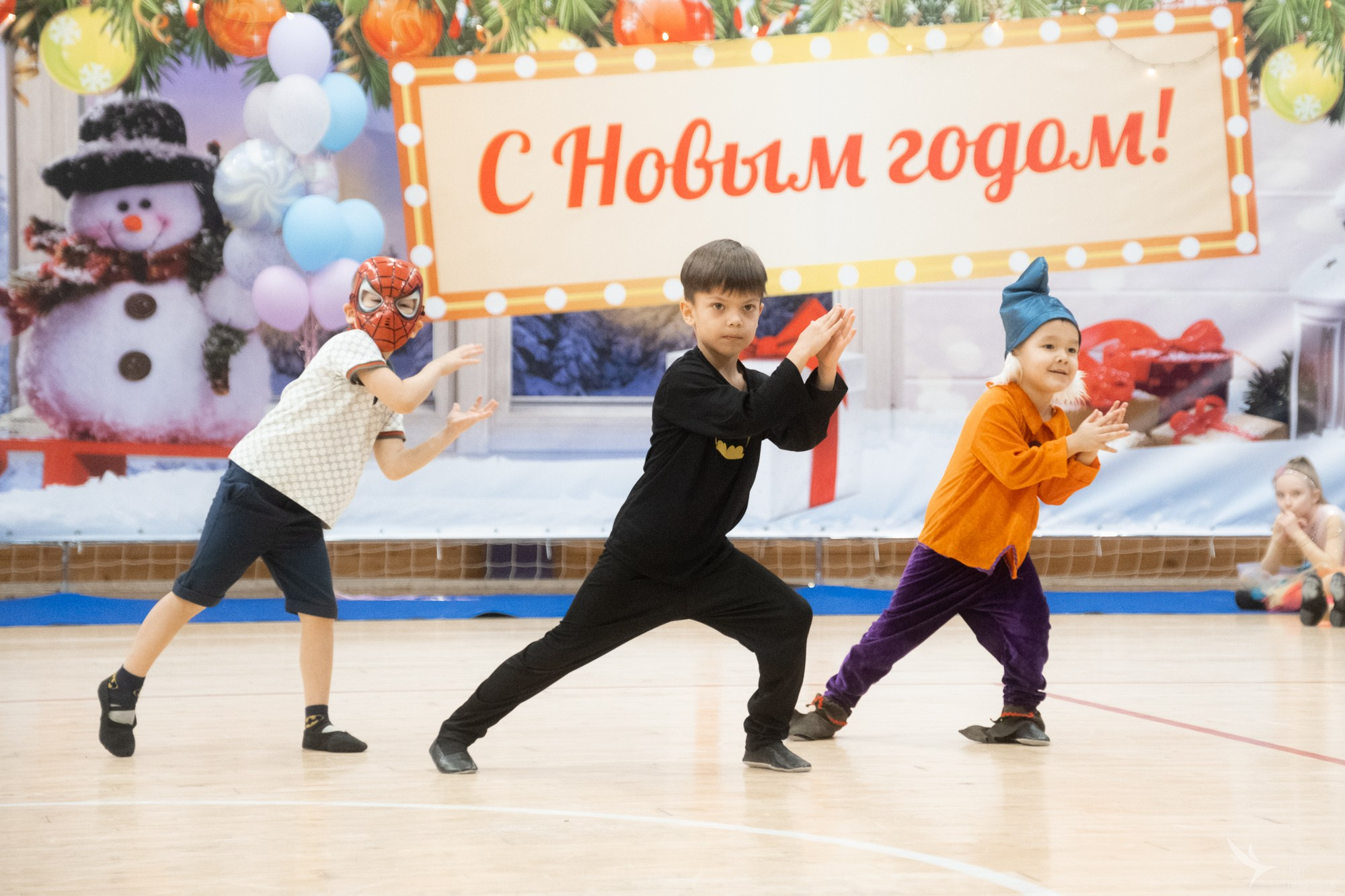 Новогодний фестиваль отделения спортивной школы Триумф и клуба Стимул. Репортажный фотограф в Казани Павел Серпокрылов