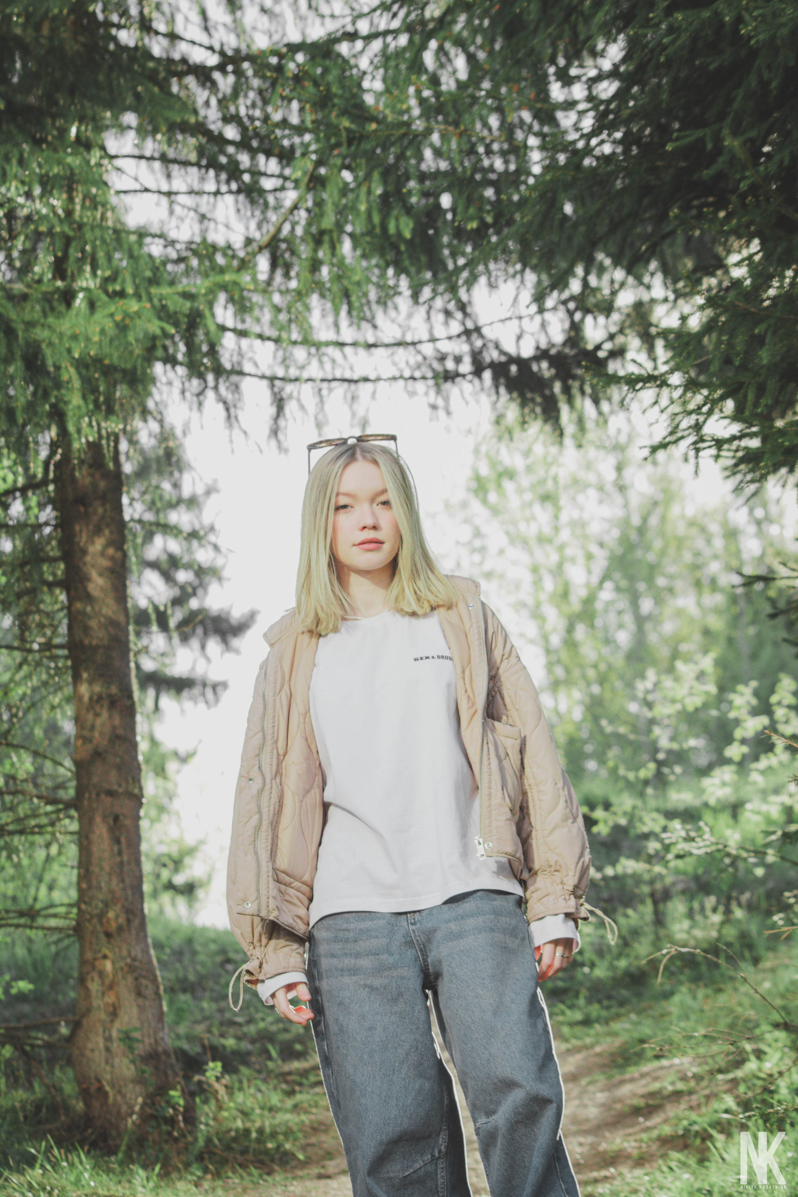 Саша. Фотосессия в лесу. Касаткин Никита. Фотограф