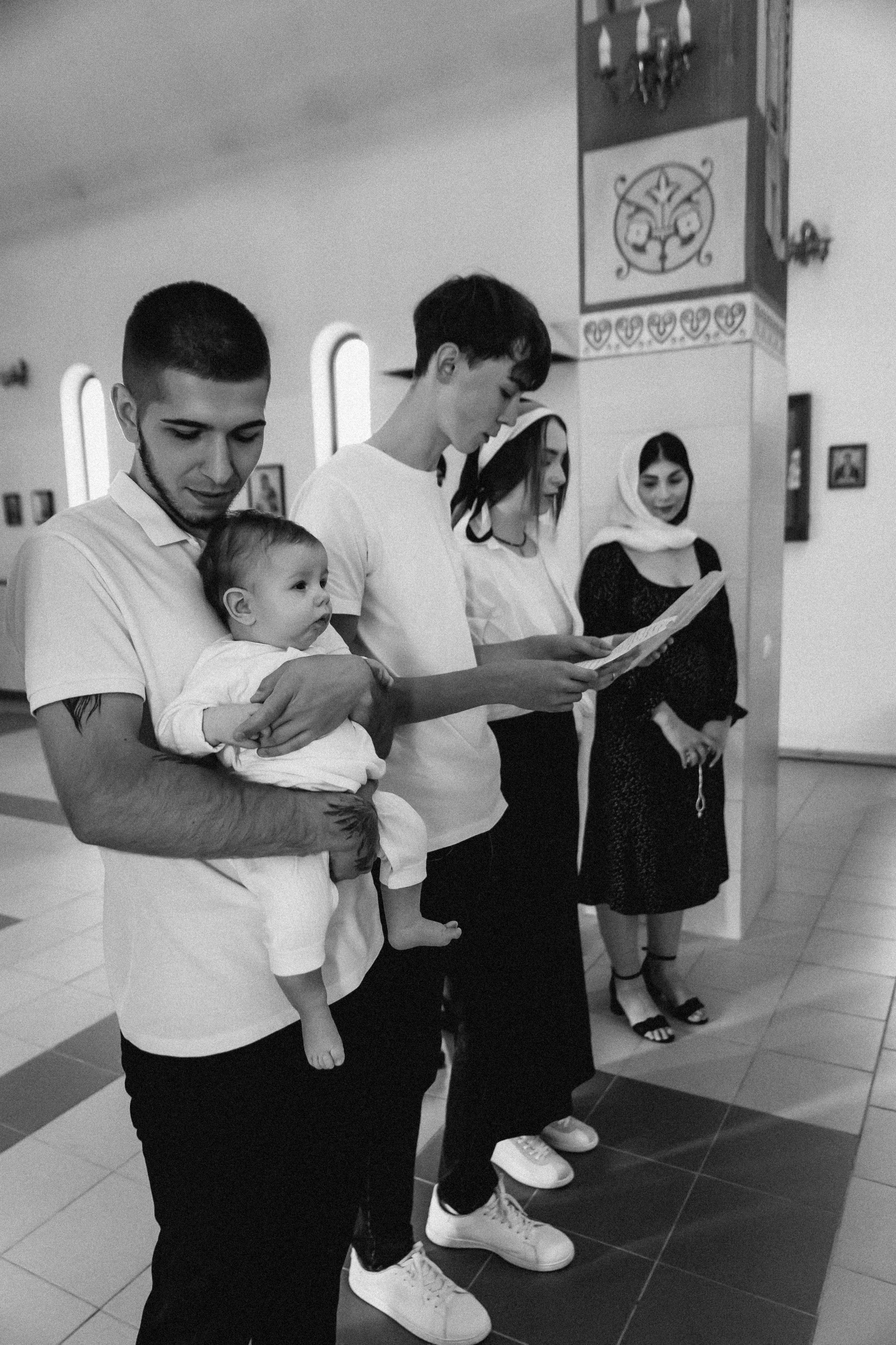 Крещение Дамира. Семейный фотограф Минск Усова Ольга