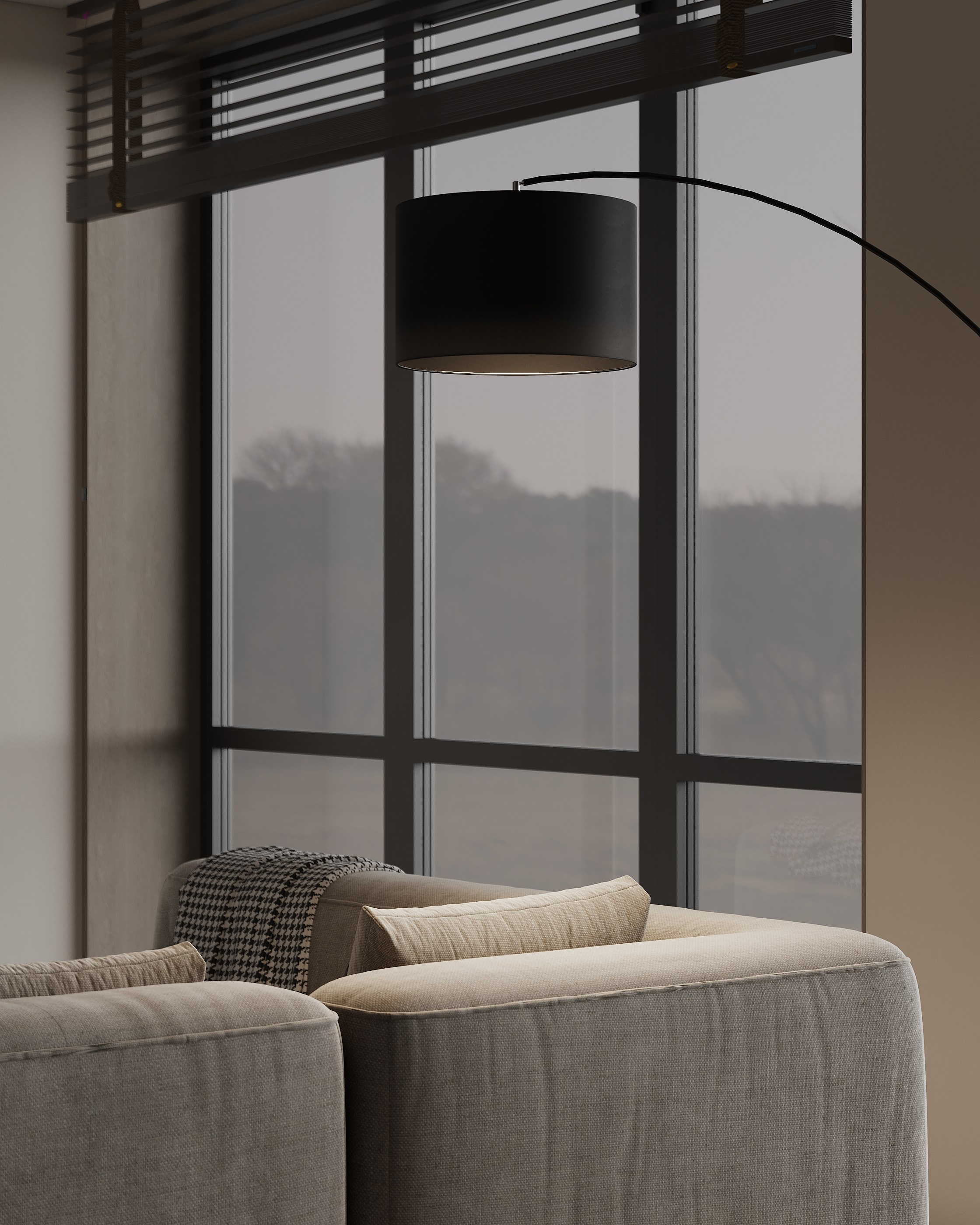 КУХНЯ-ГОСТИНАЯ. 3d визуализатор