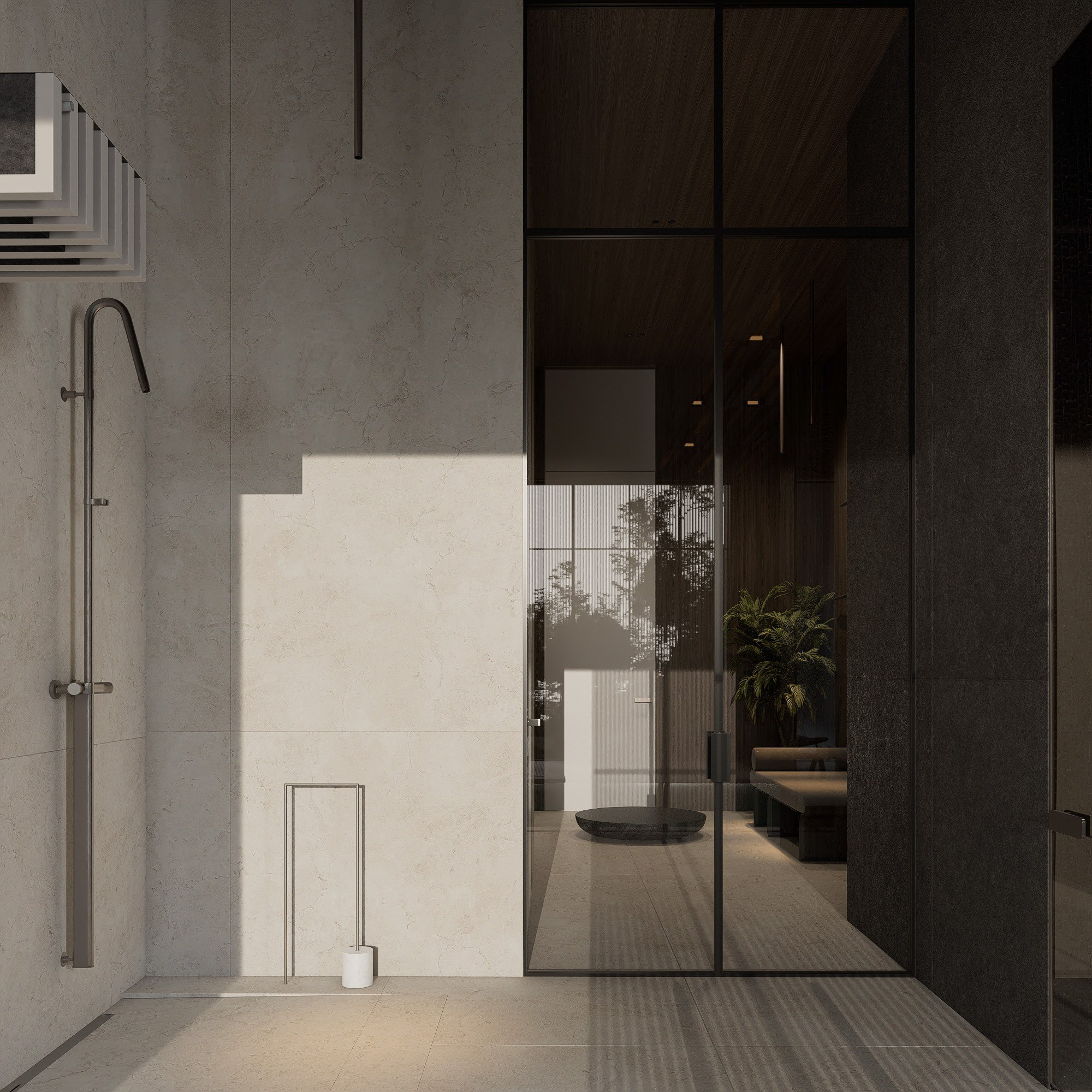 Загородный дом Благовещенск_интерьер_для сайта. Архитектурно-дизайнерское бюро ROOMS