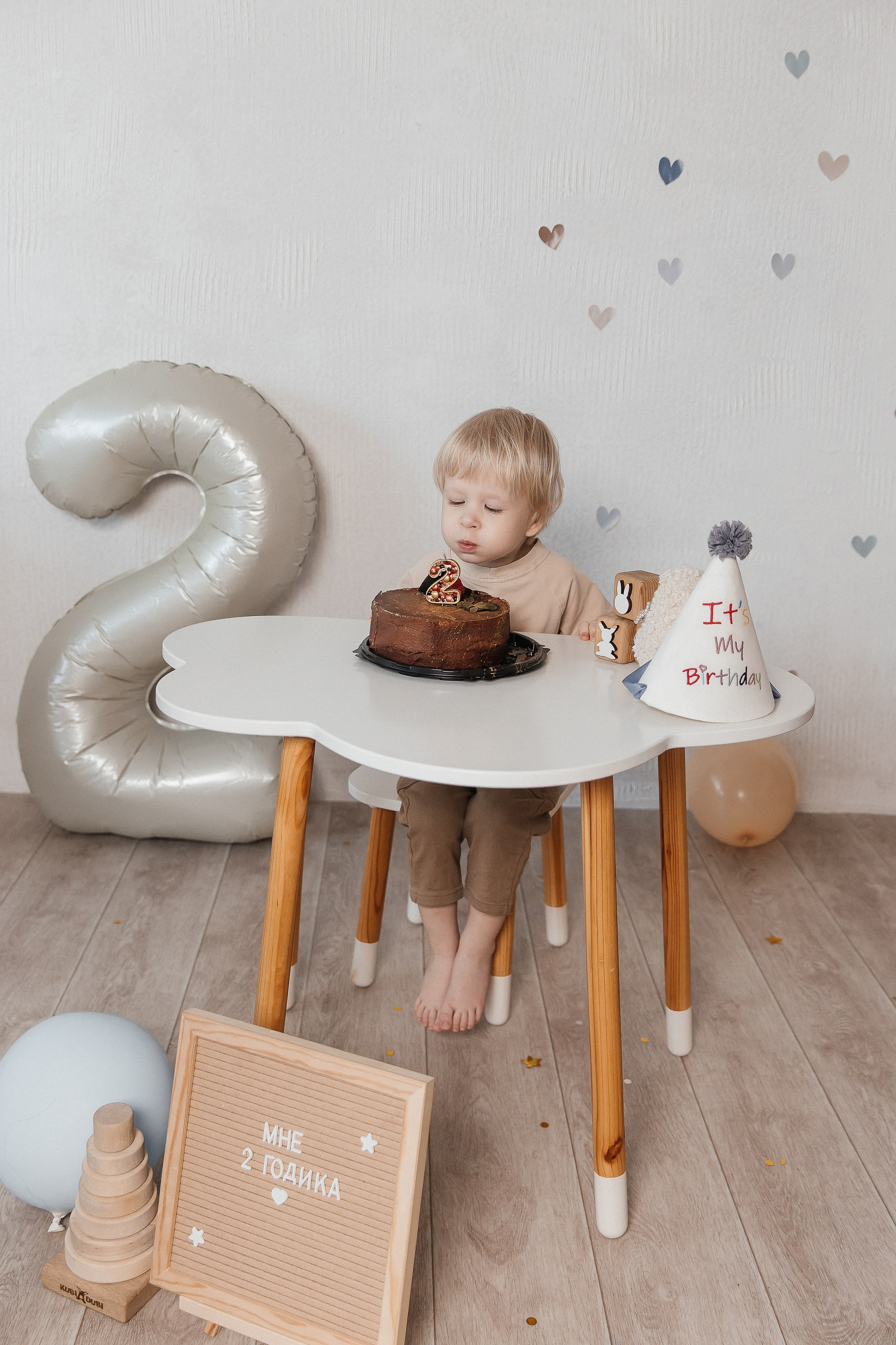 Фотосессия 2 в 1:новый год и день рождения 🎂🎄