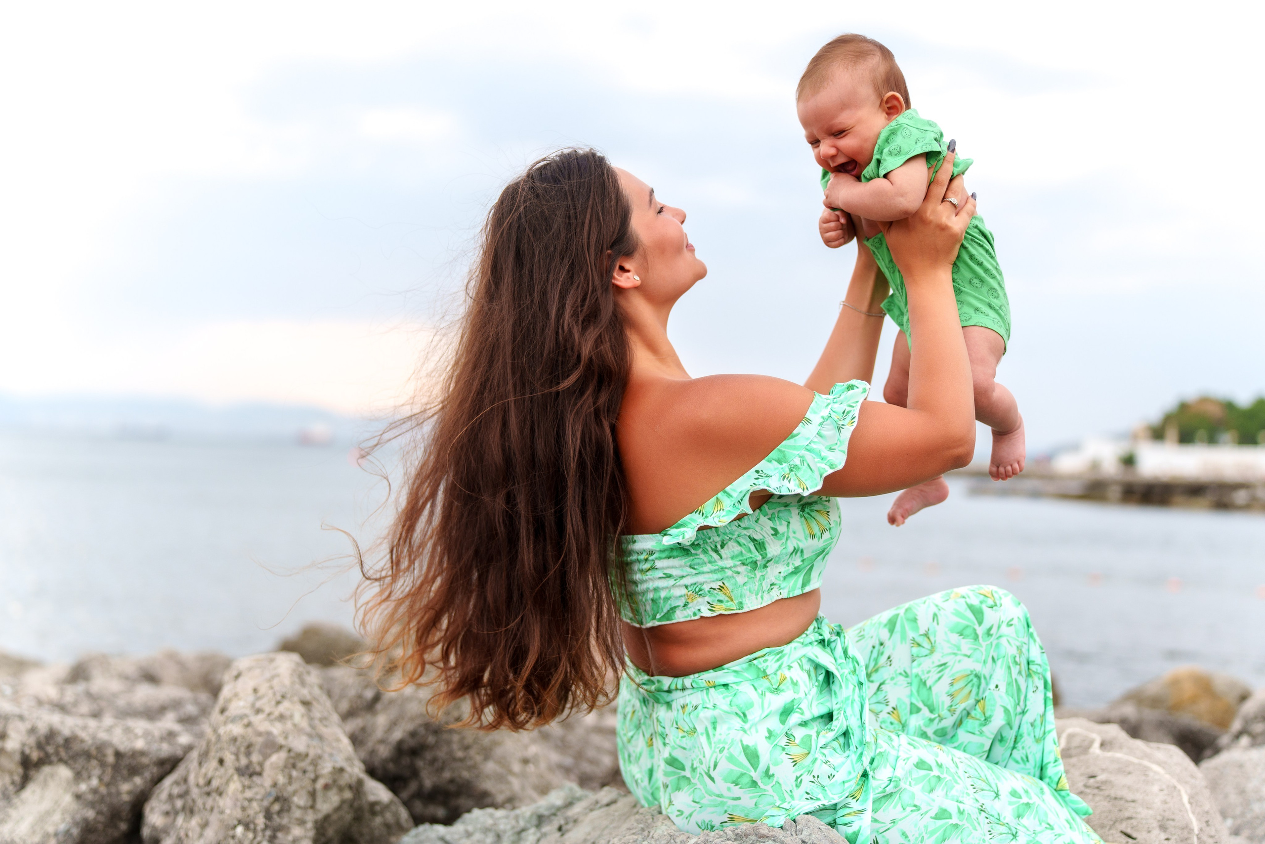 Семейная фотосессия на морском закате (01.09.2023). Фотограф Андрей Чеботок (Белгород, Курск, Воронеж, Старый Оскол)