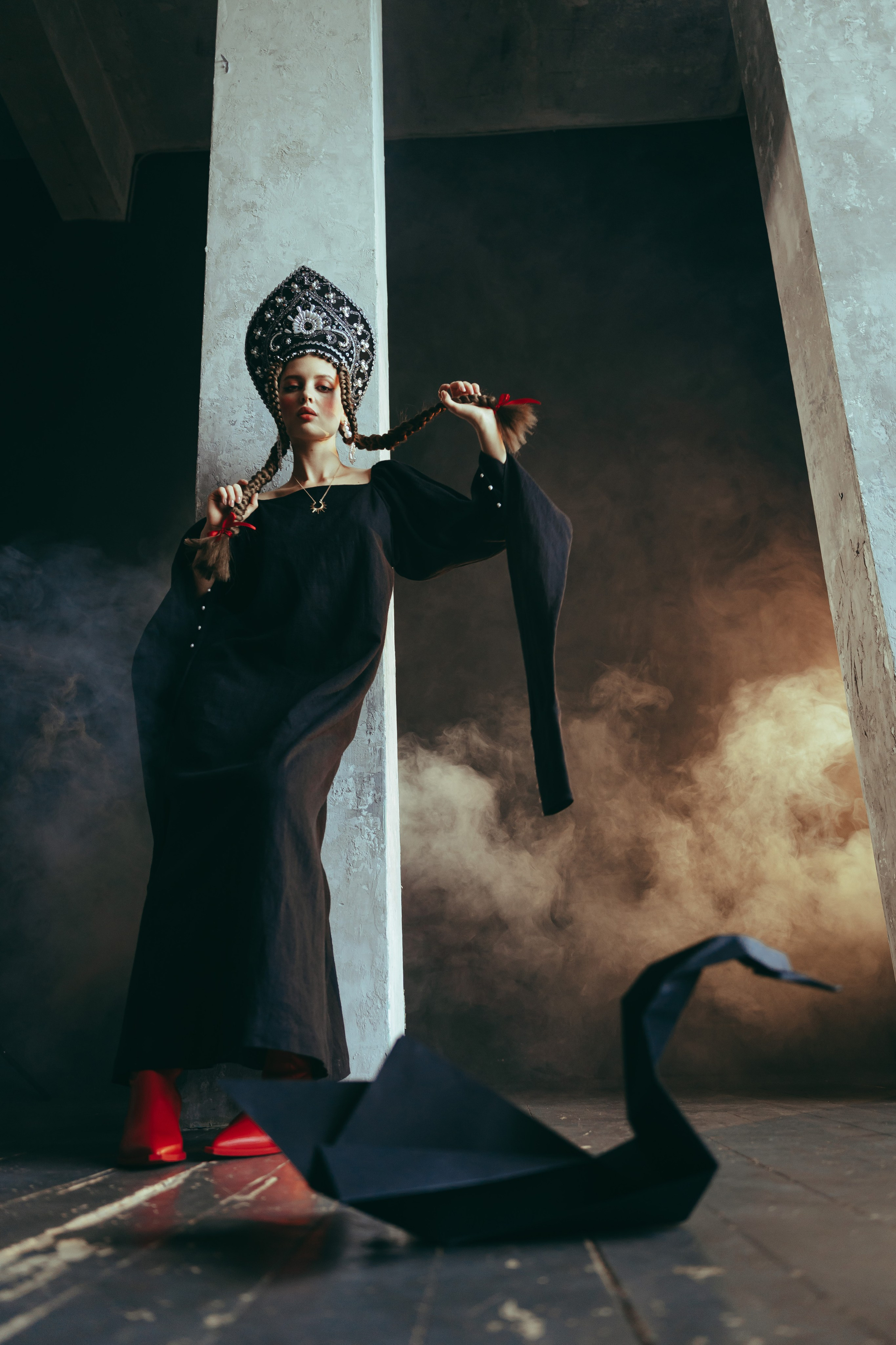 Лебедь. Фотограф Москва