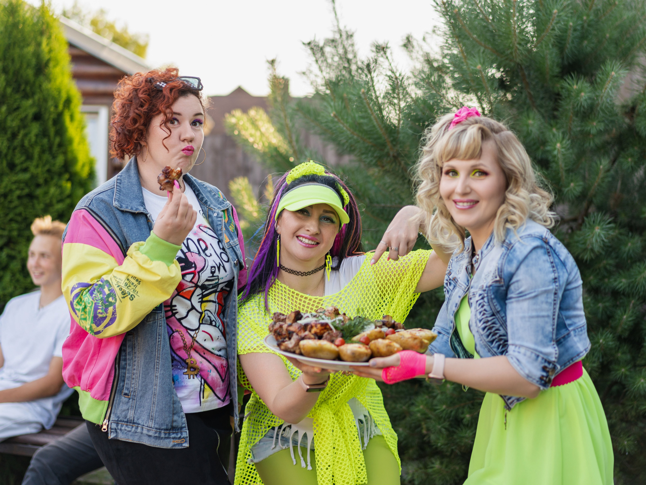 День рождения в стиле 90х. Фотограф Москва