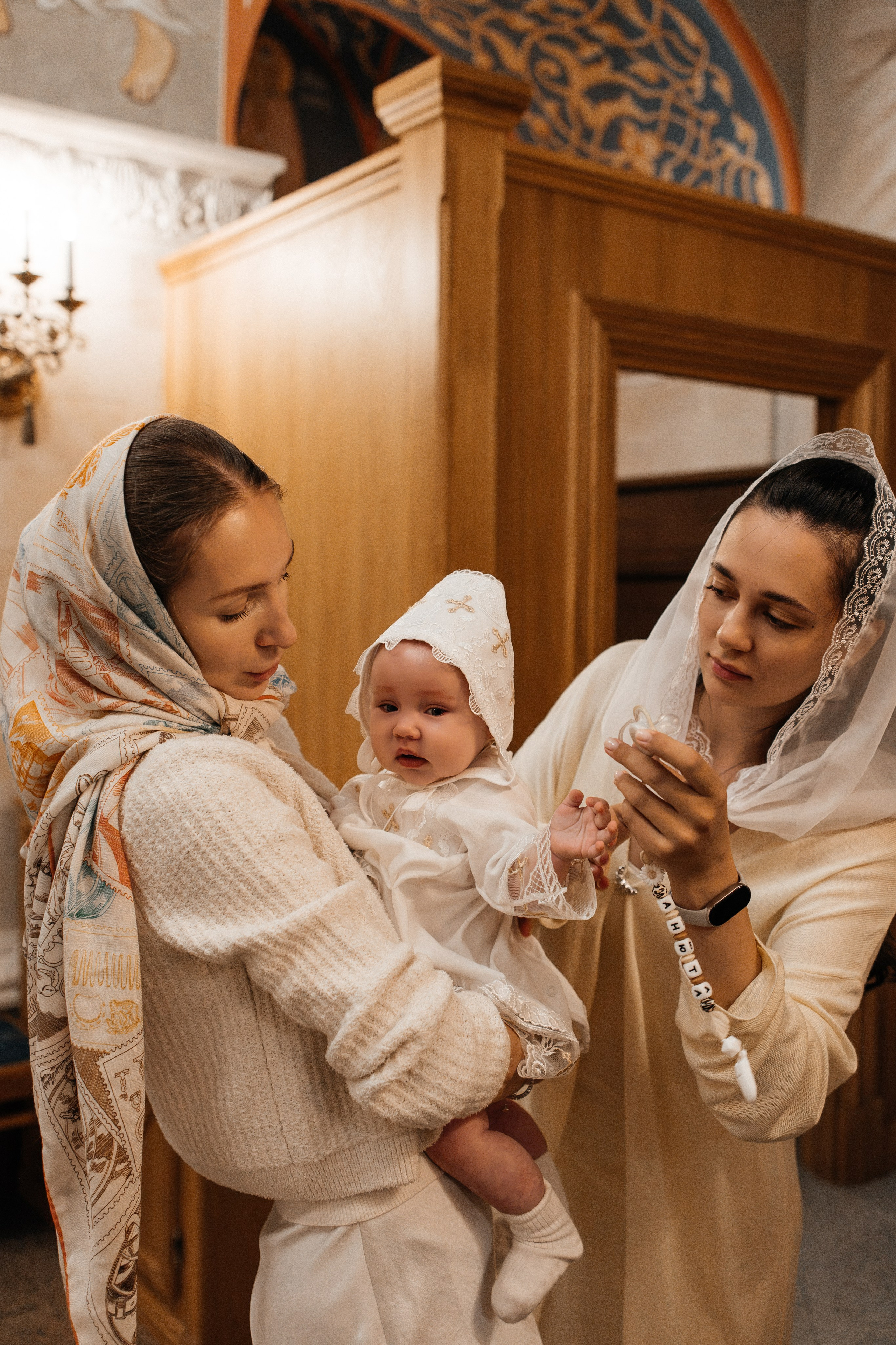 Крещение Анны. Семейный фотограф в Москве Алина Киблина