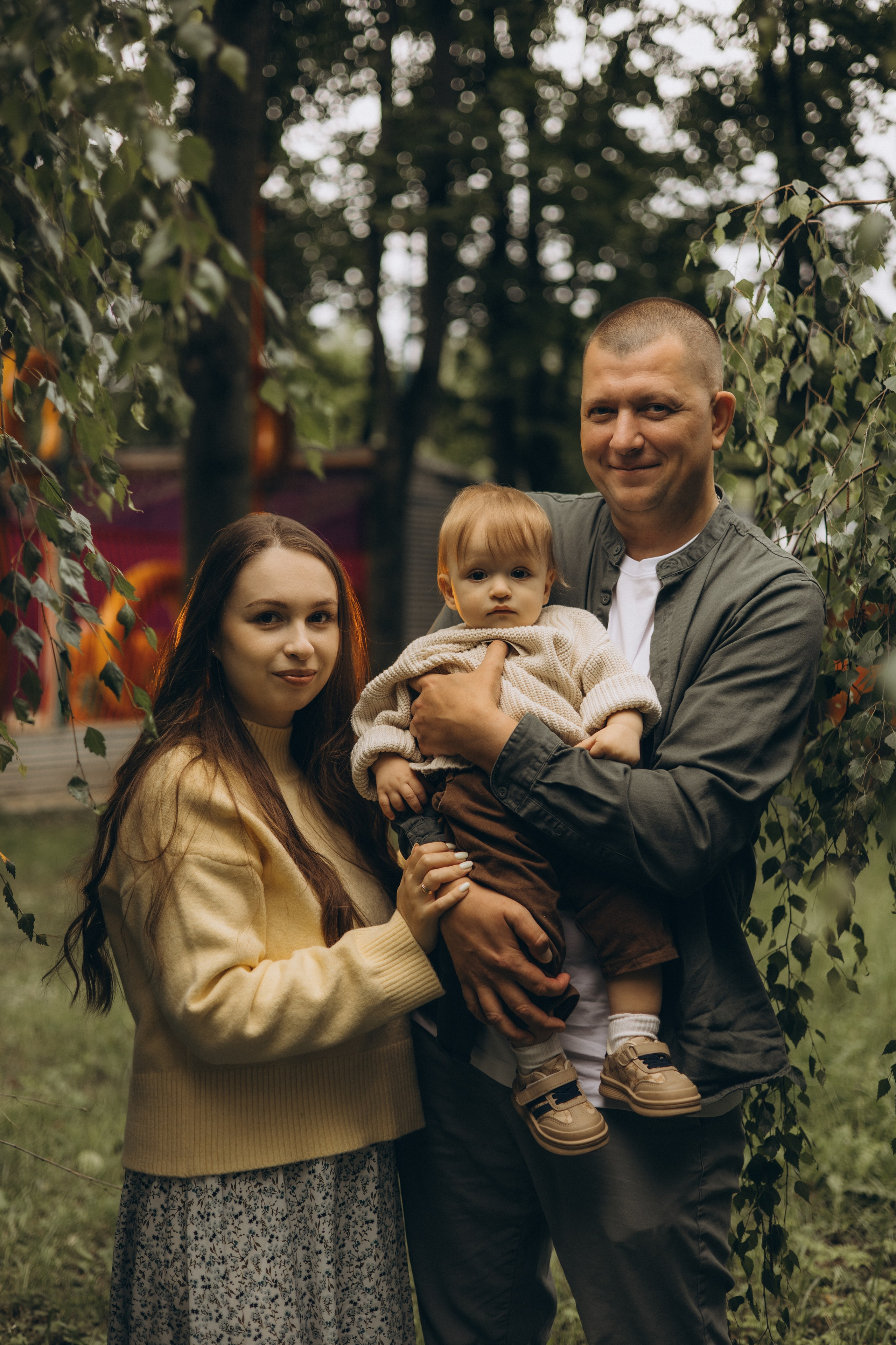 Анастасия, Александр и Матвей. Семейный фотограф в Москве Алина Киблина