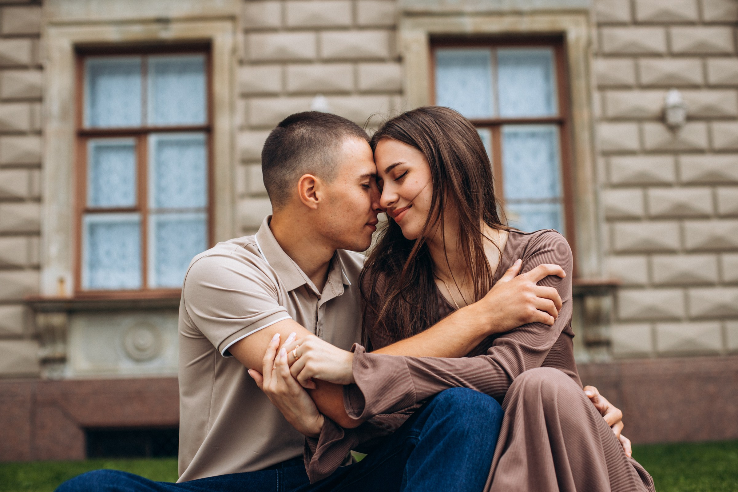 Максим и Екатерина в августе. Фотопрогулка в Петербурге. Индивидуальный и семейный фотограф в Санкт-Петербурге