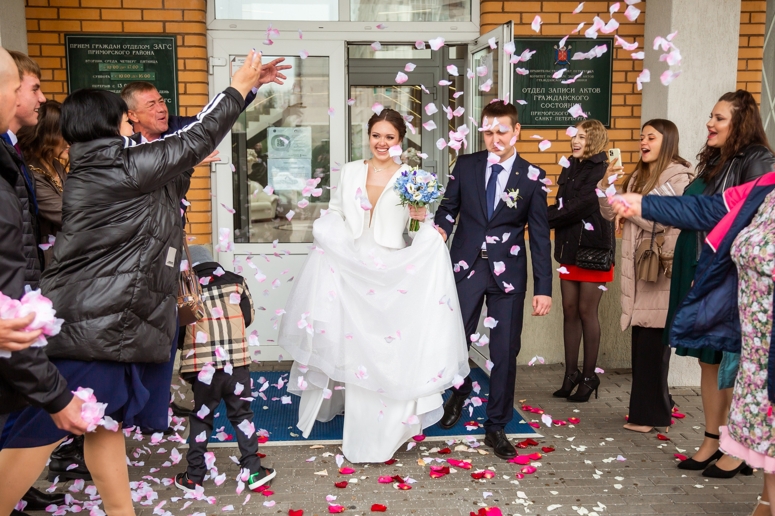 ЗАГС. Свадебный фотограф Санкт-Петербург Катерина Ширяева