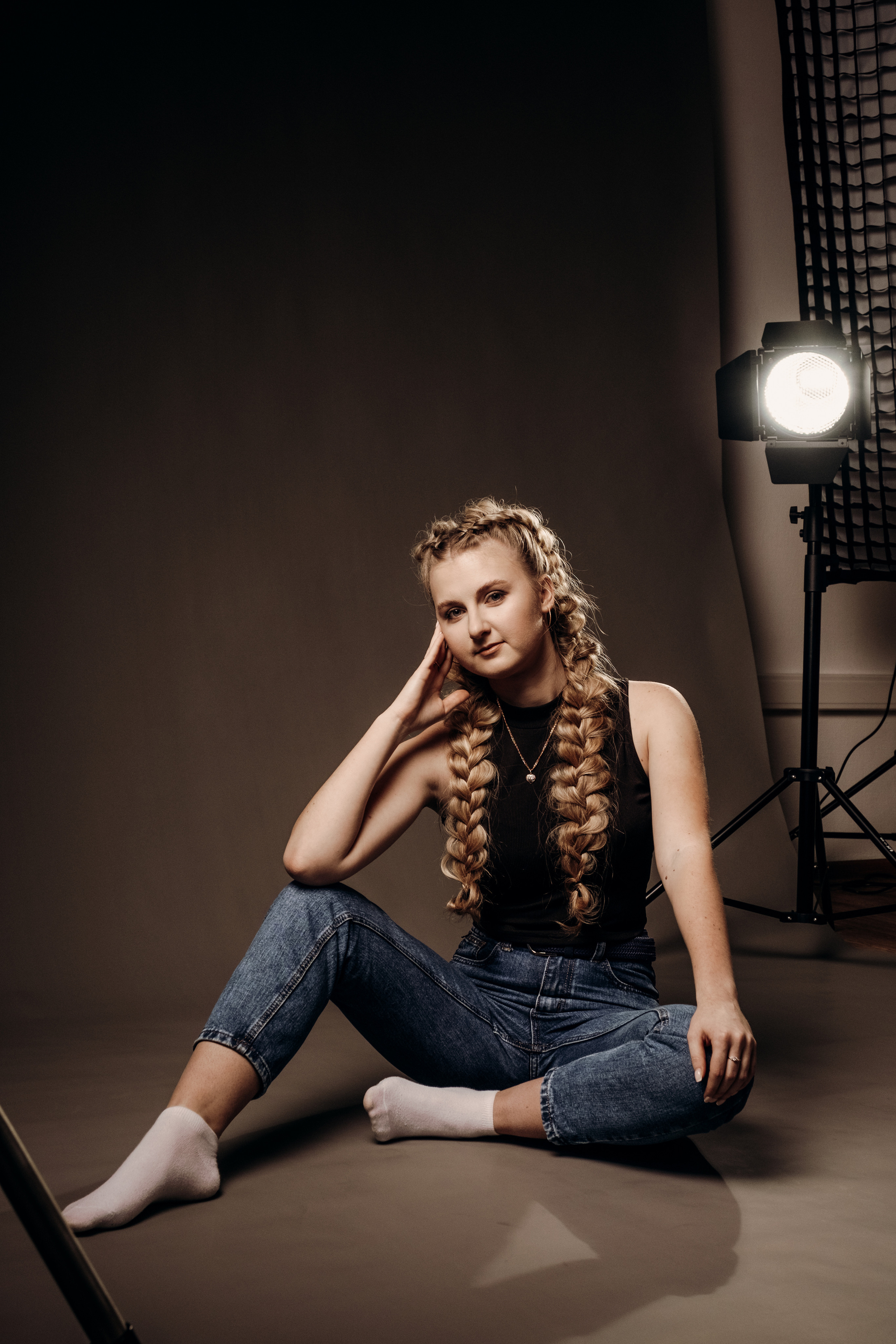 Фотосъёмка в фоновой студии