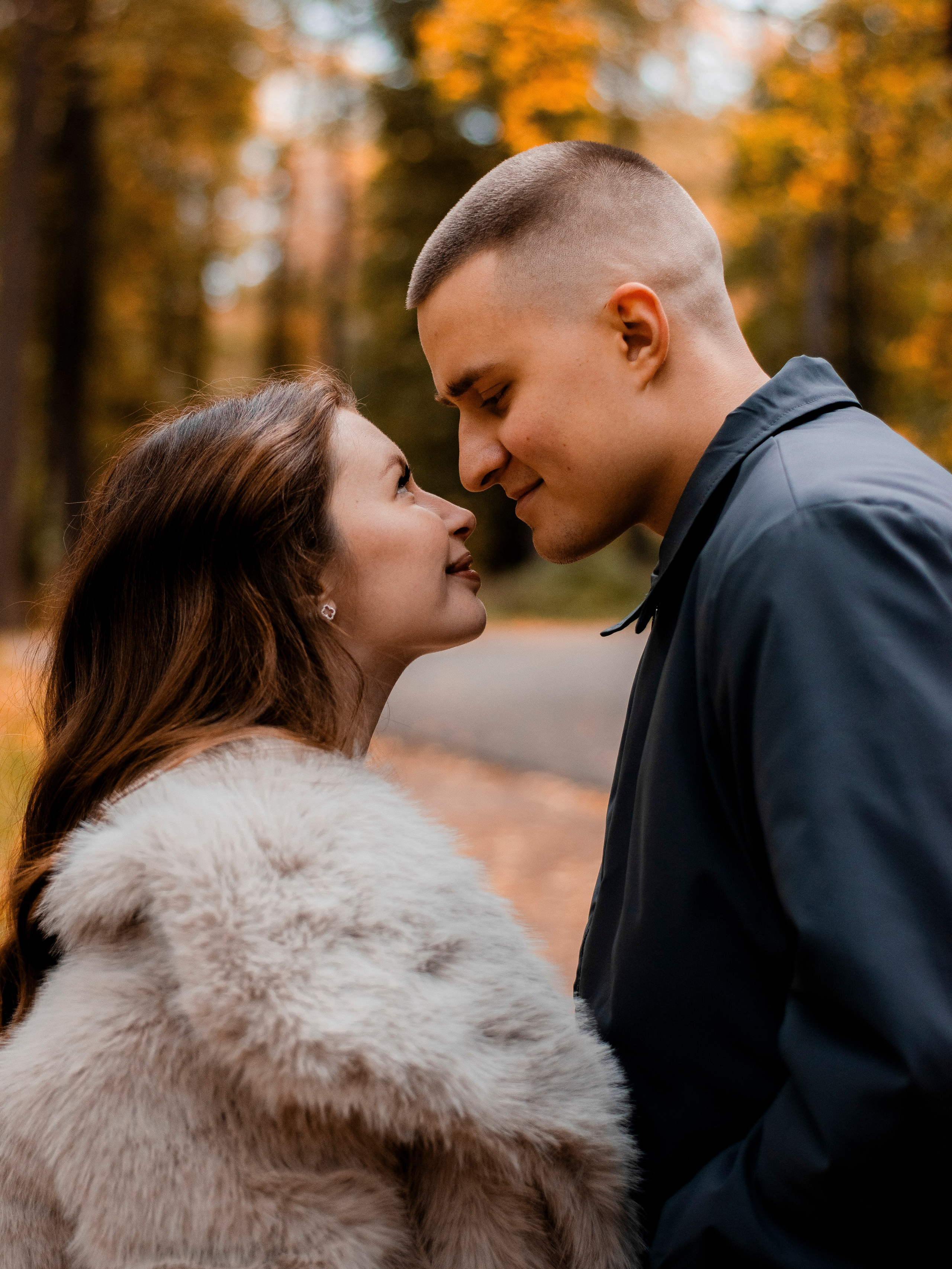 In the Autumn Garden. Портретный фотограф Москва Белогорцев Сергей