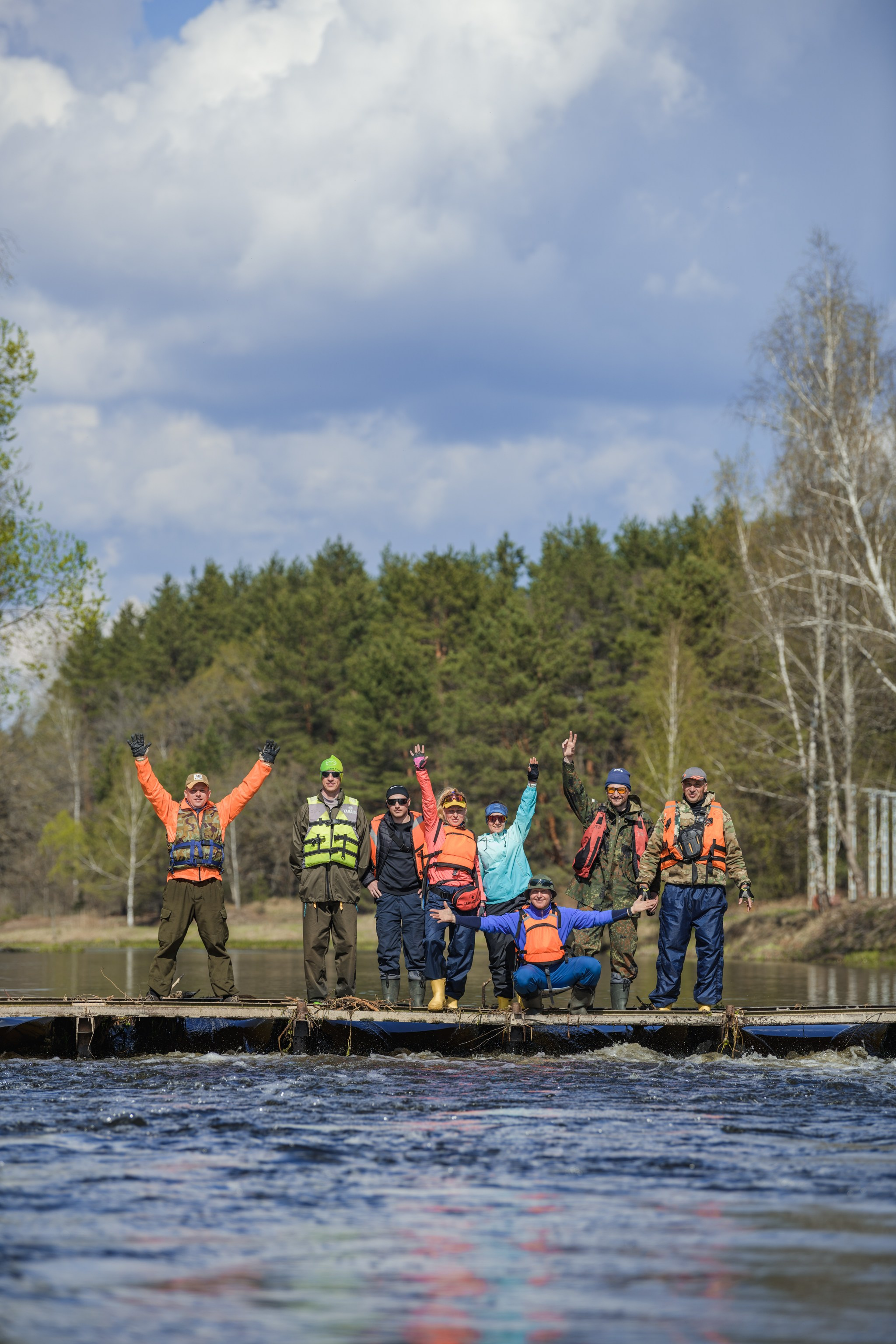 Водный поход 1-й кс по реке Случь. Репортажный фотограф Владимир Беляй