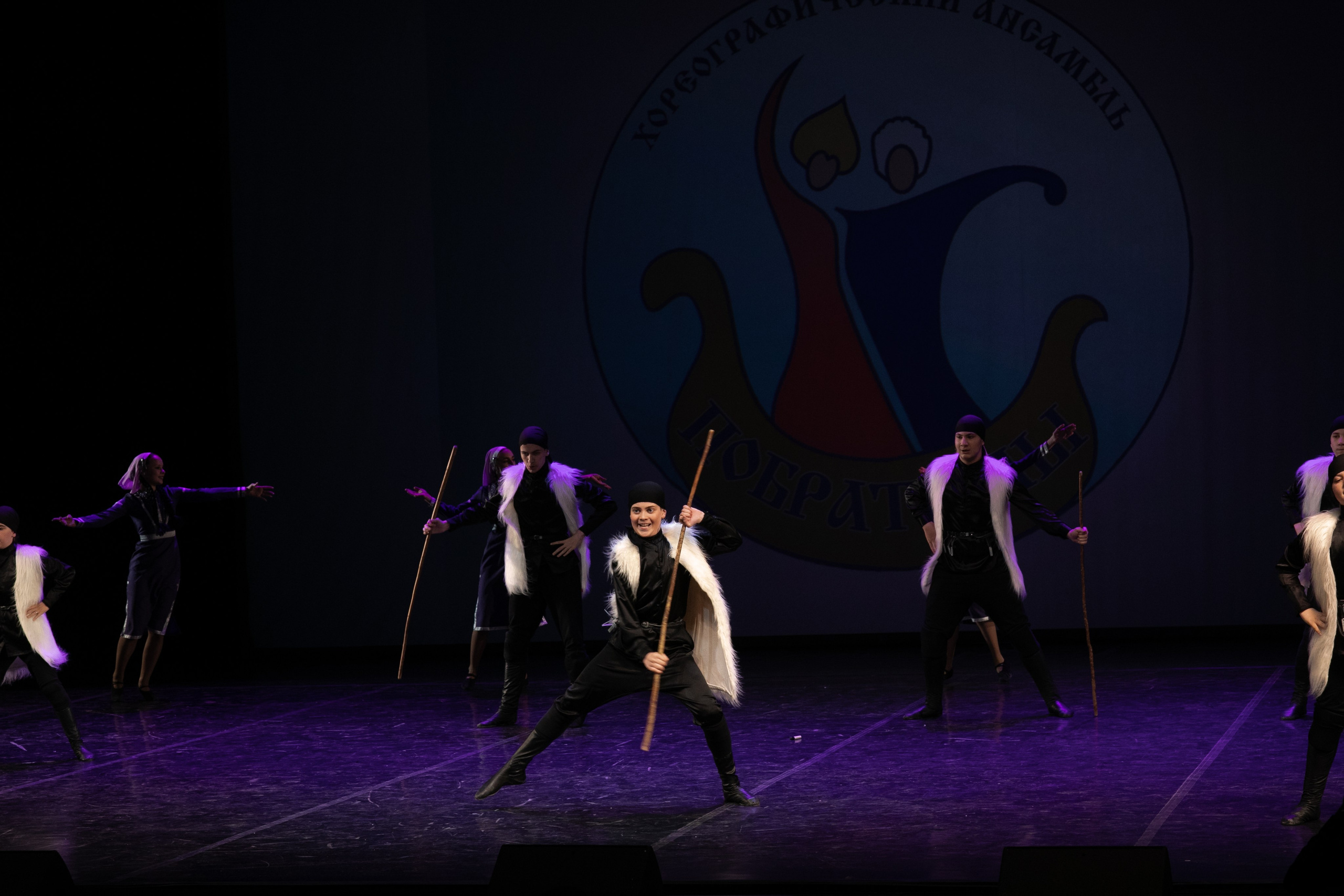 Концерт, грузинские танцы. Art photographer Nino