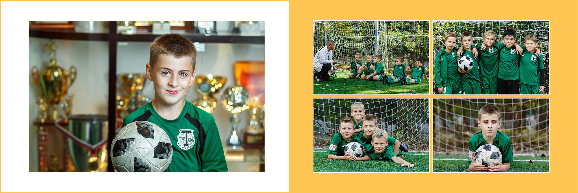Выпускная фотокнига футболиста. Классный фотограф, по мнению школьников