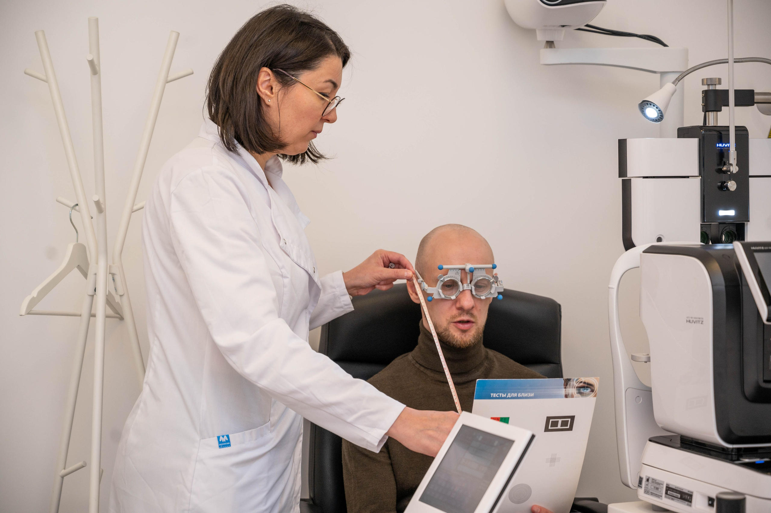 Съёмка открытия оптики