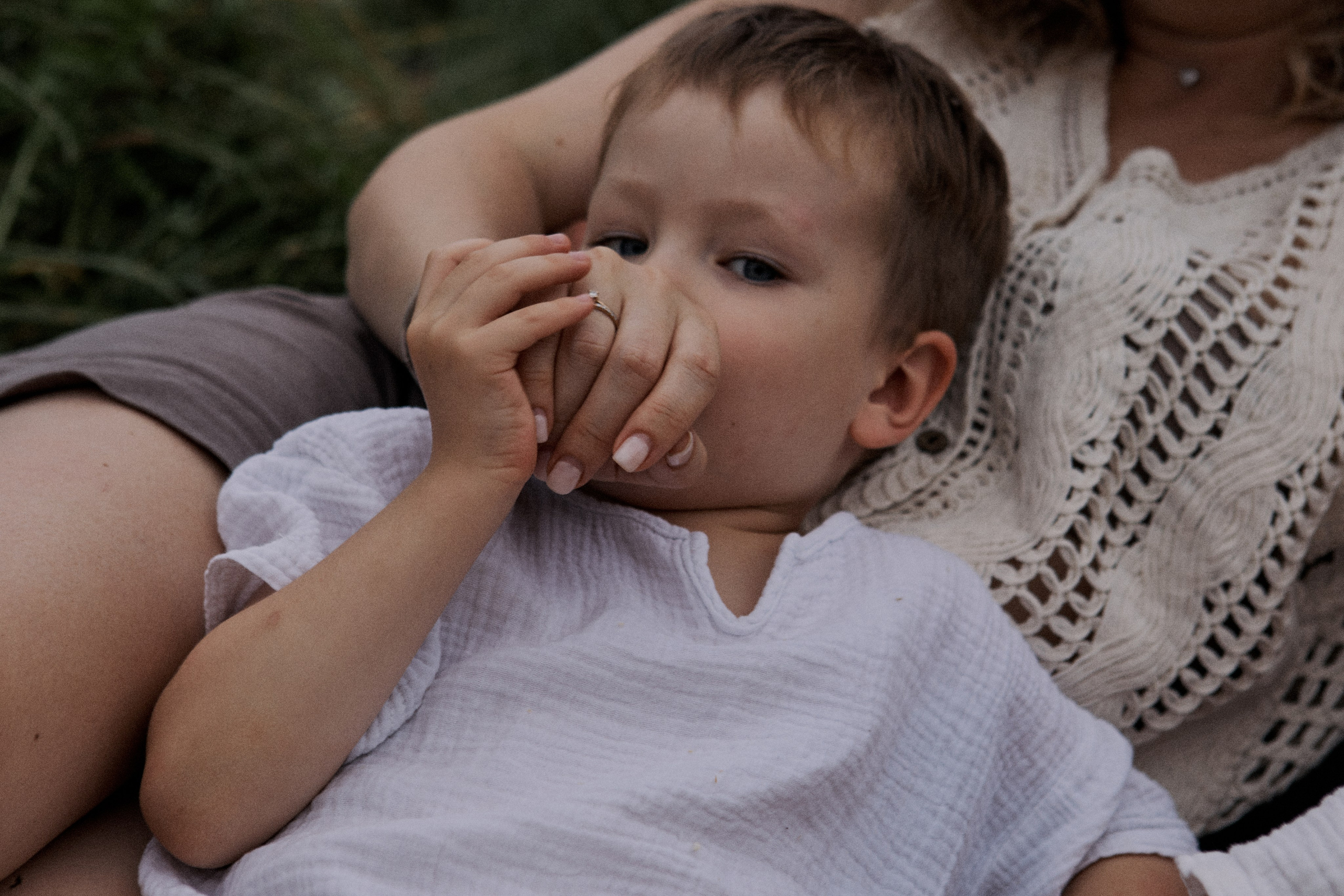 Dasha and the boys. Portrait, family and pet photographer in Cyprus, Ksenia Bourdelle