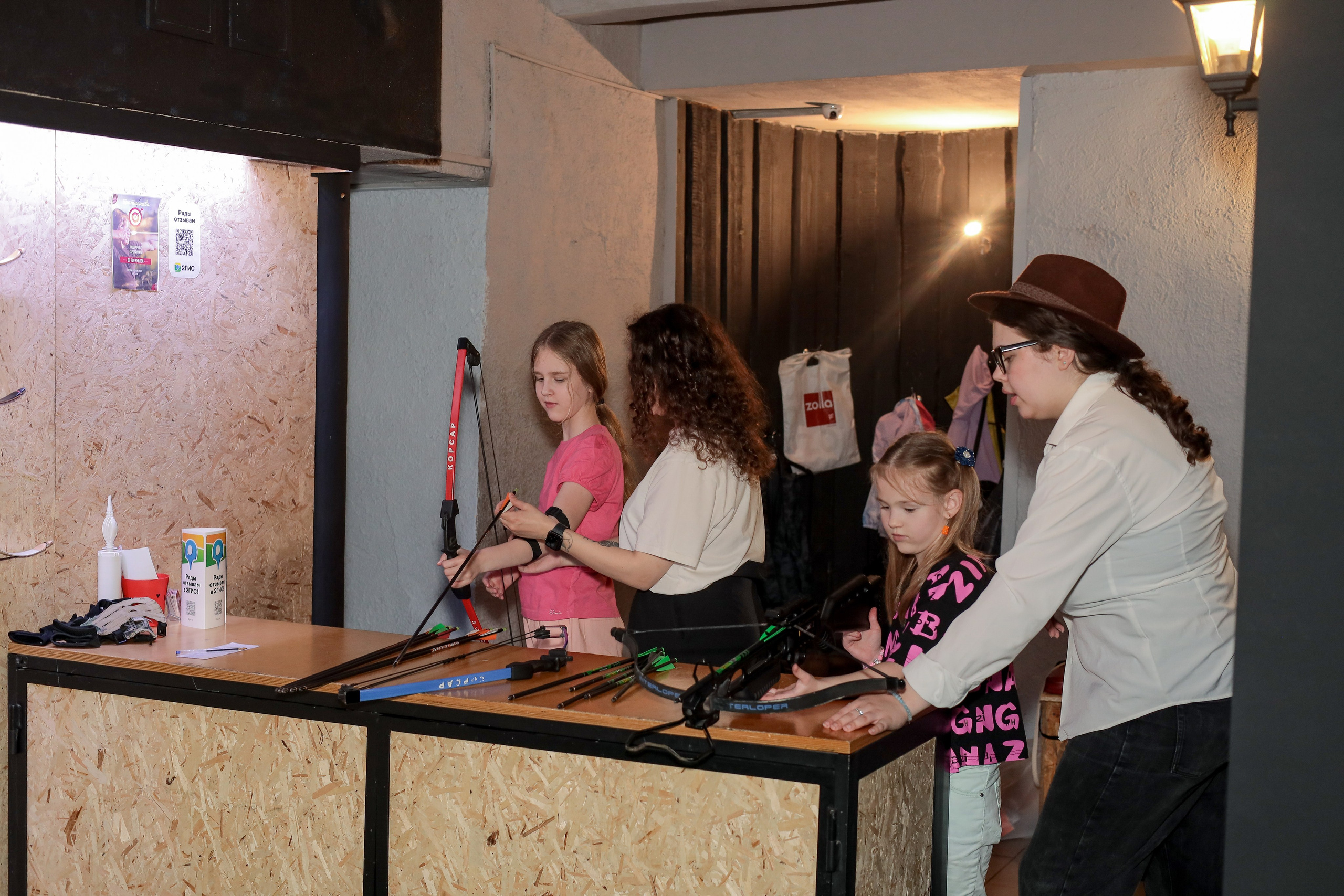 День рождение в стрелковом клубе. Фотограф Надршина Лилия