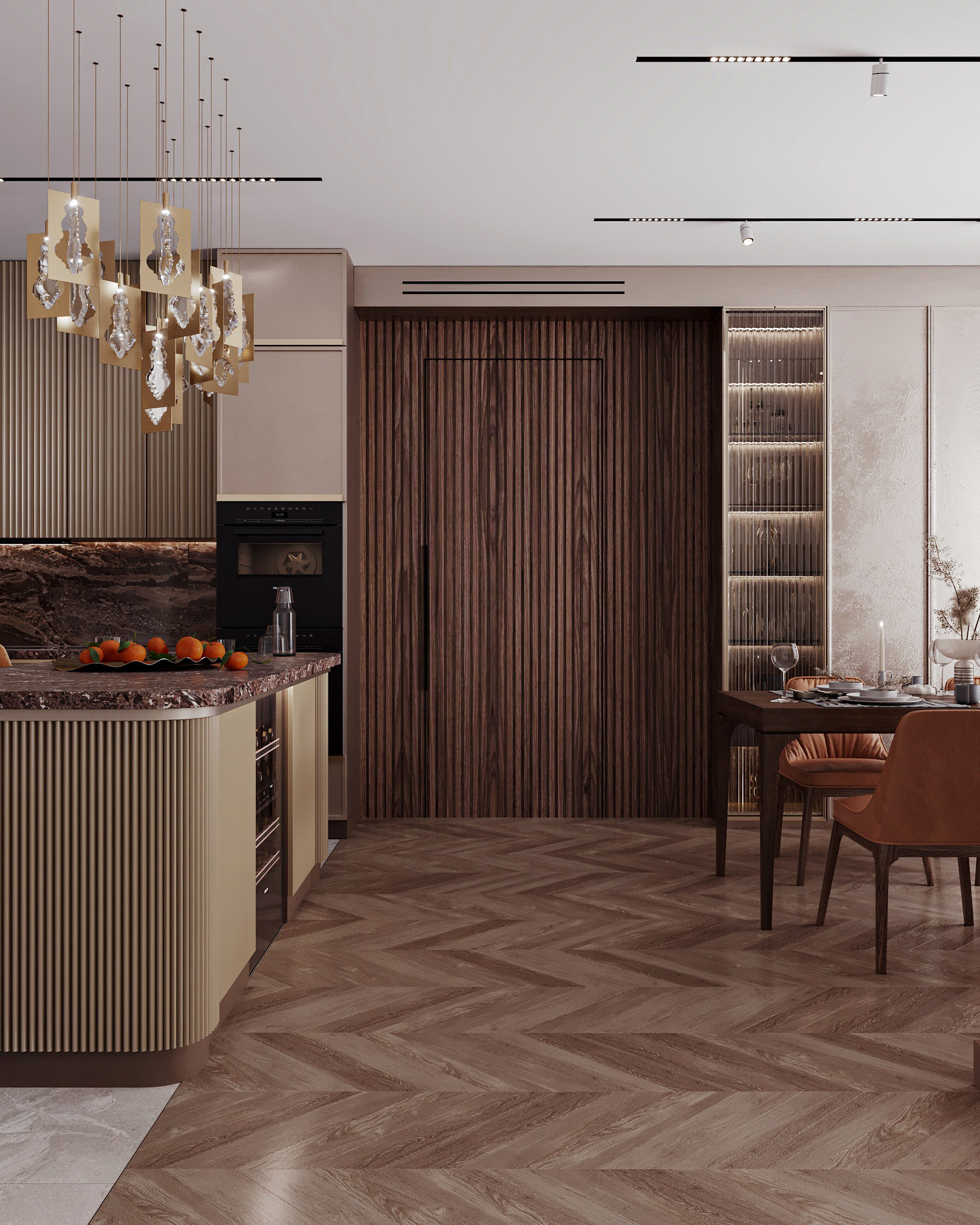 ЖК Хендлайнер 103 м². 3Д-Визуализация Наталья Макогонова