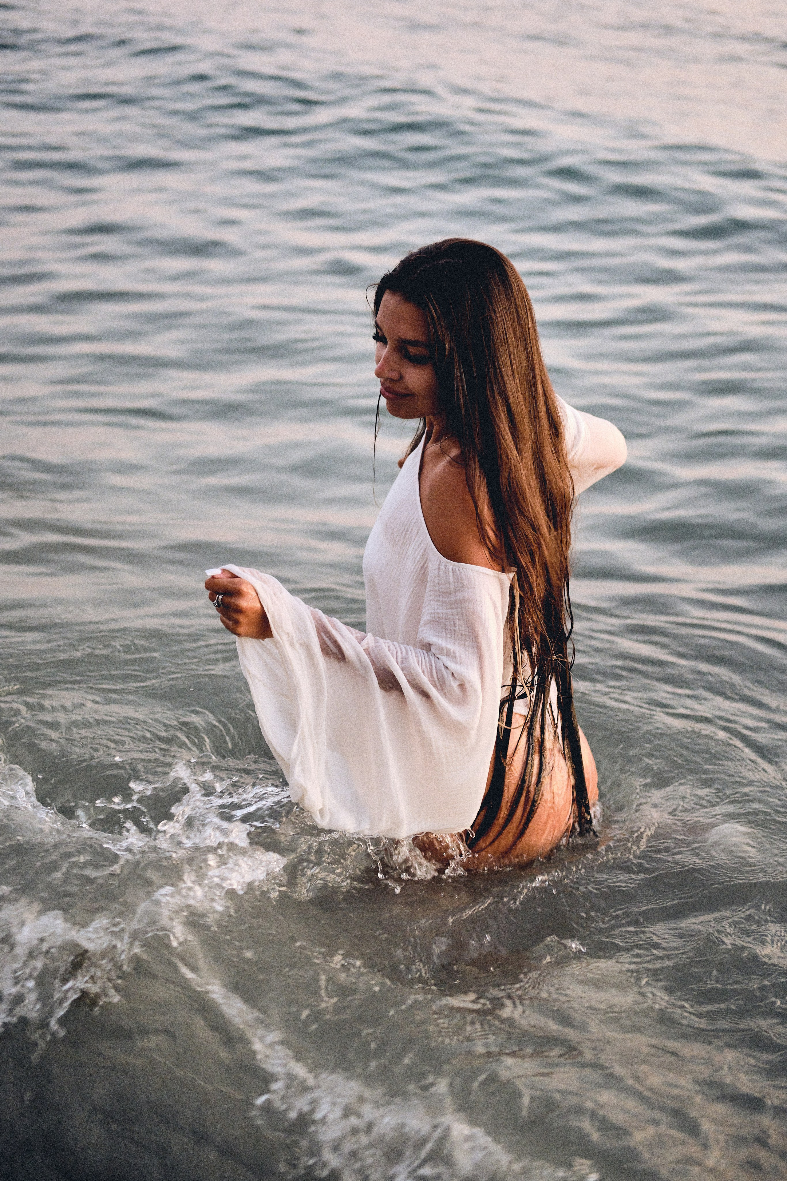 Съемка в море. Фотограф в Анапе и Краснодаре Тина