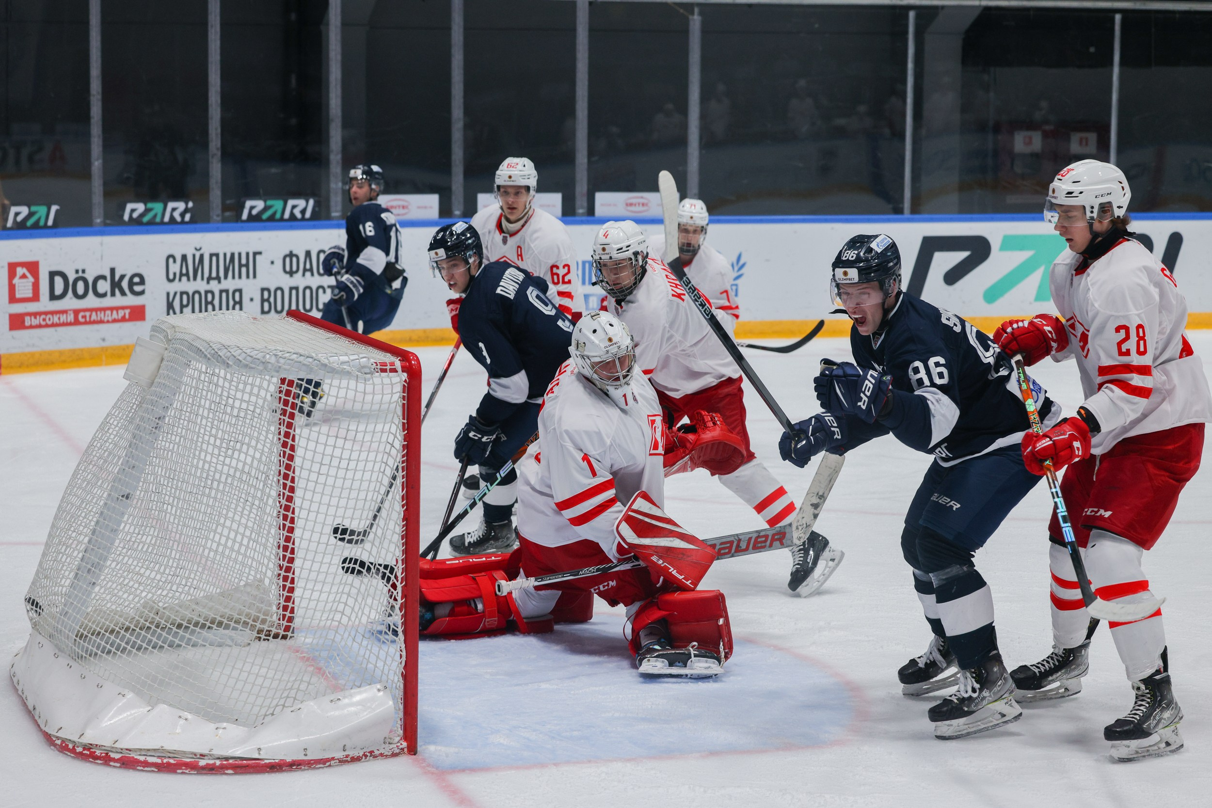 МХК Динамо — МХК Спартак. Фотограф Александр Заломаев