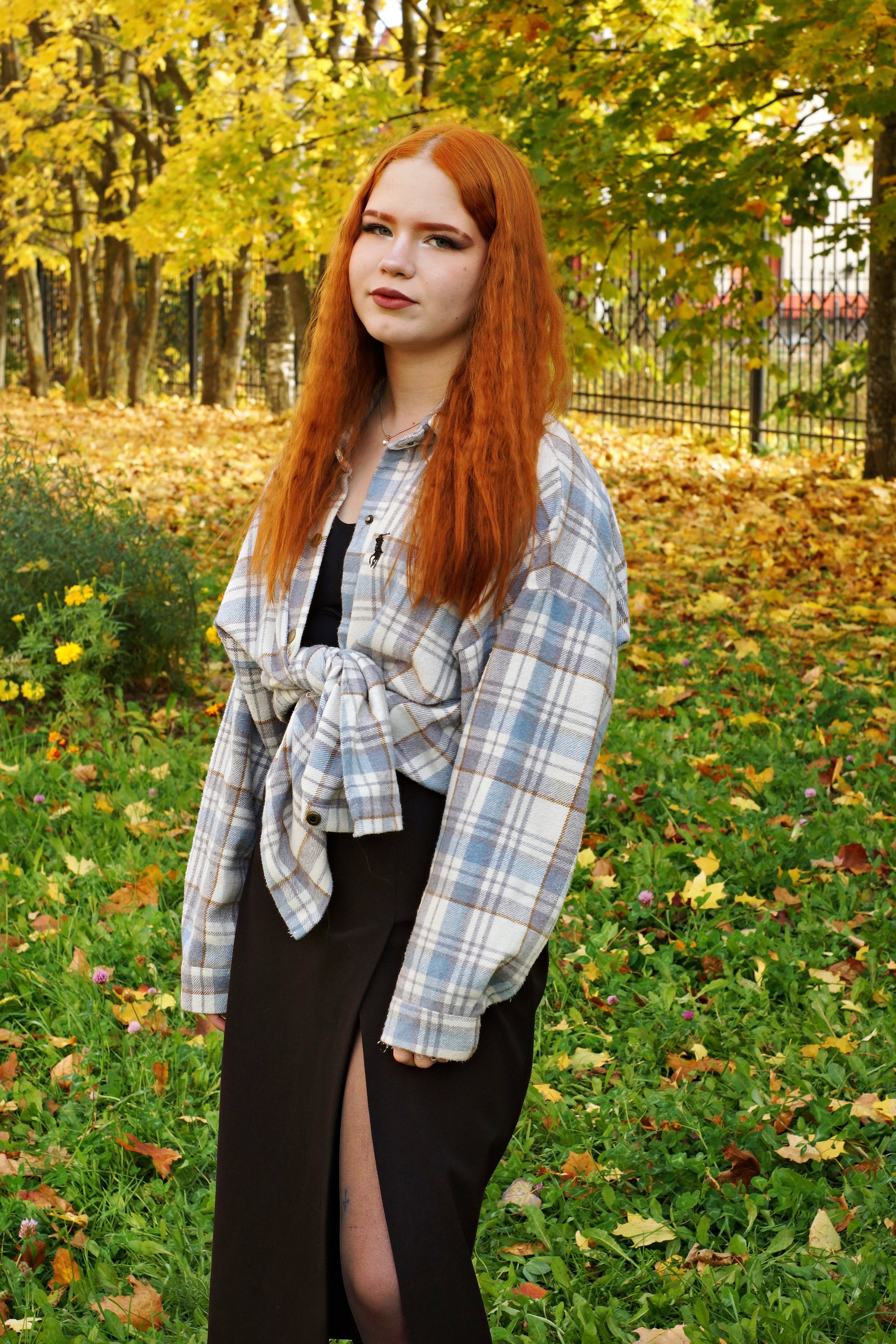 Осенняя фотосессия в школе г. Йошкар-Ола