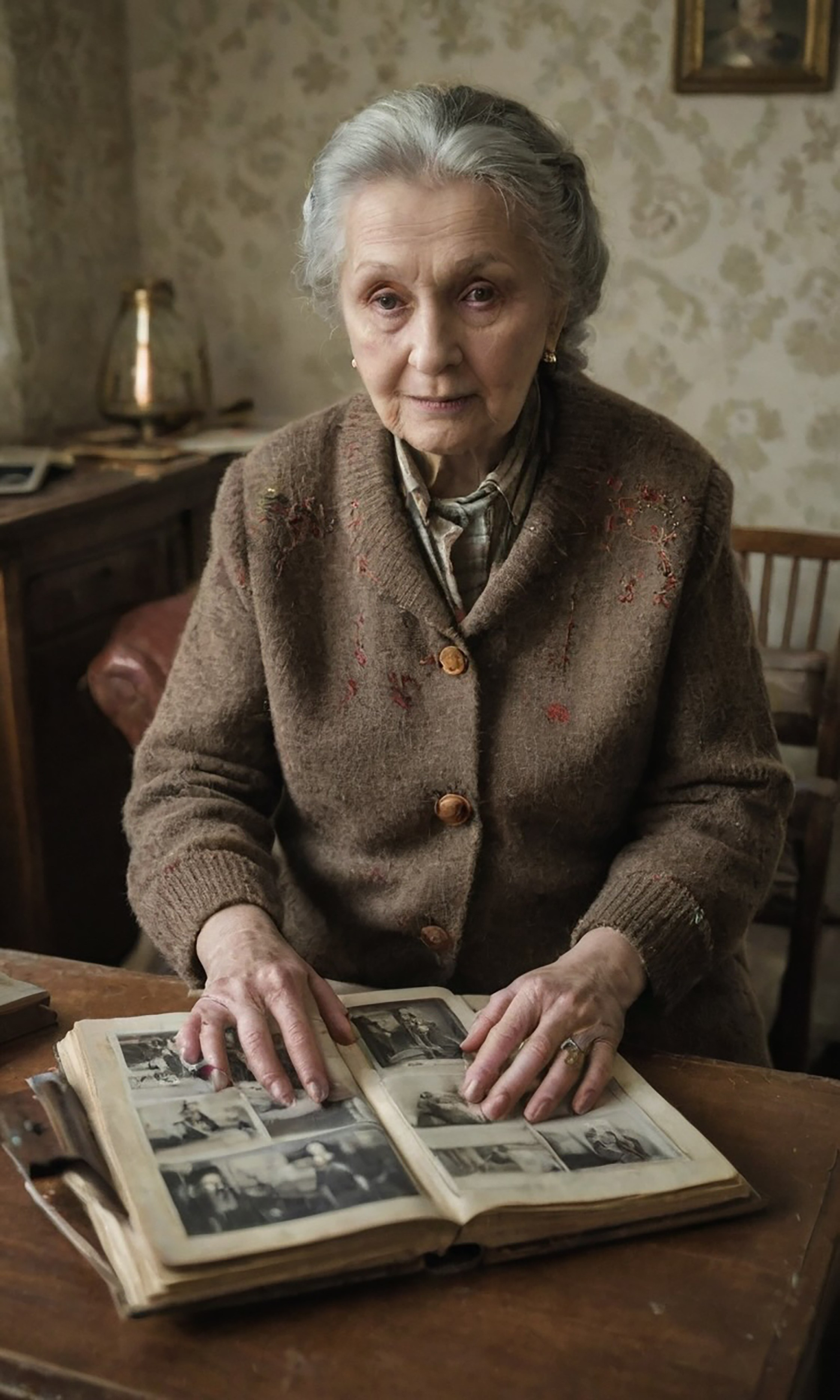 Babushka / Бабушка. Художник Катерина Копейкина / Artist Katerina Kopeikina