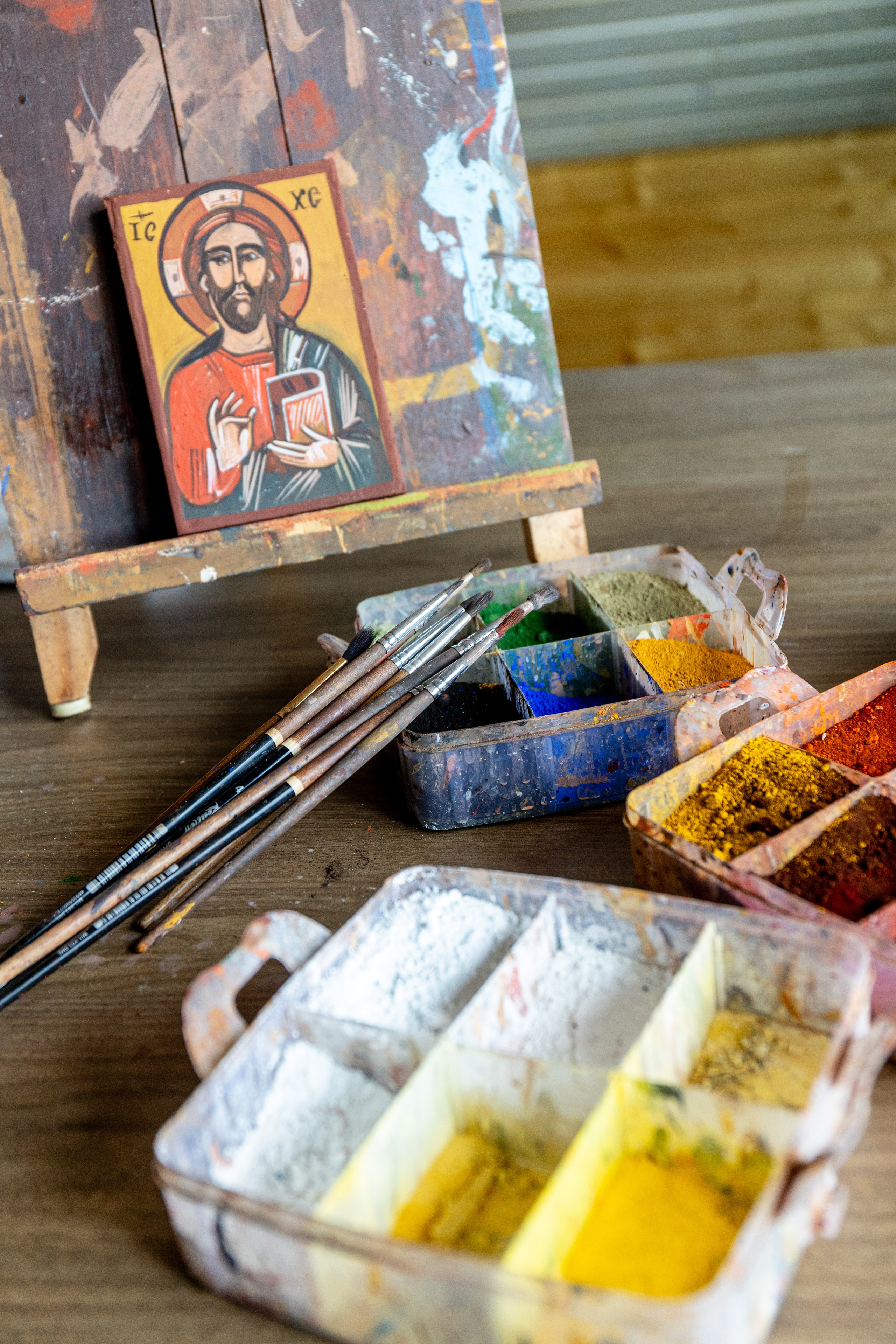 Мастер иконописец. Фотограф Нижний Новгород