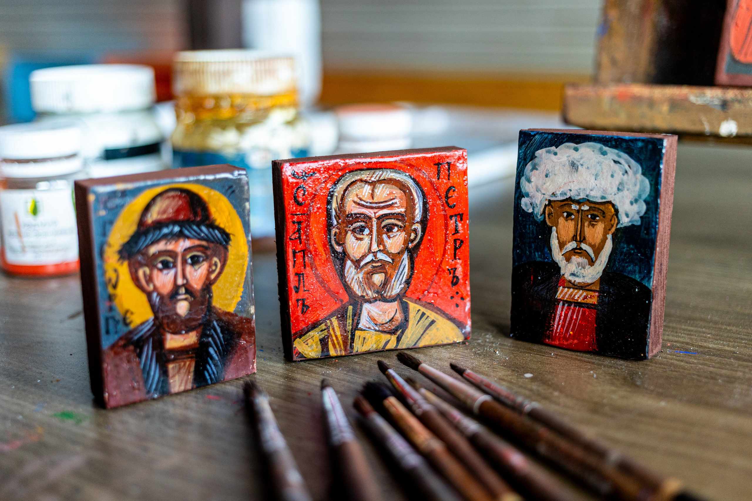 Мастер иконописец. Фотограф Нижний Новгород