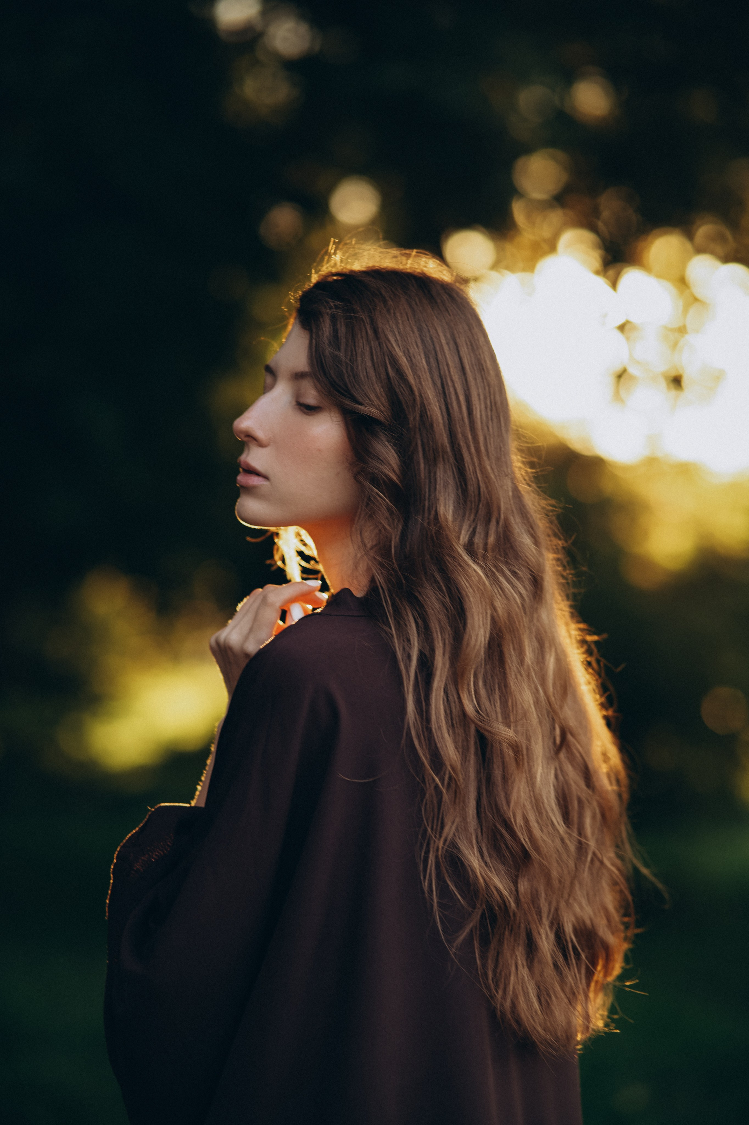 Портрет на закате. Семейный свадебный фотограф Екатеринбург Первоуральск Шарнина Алёна