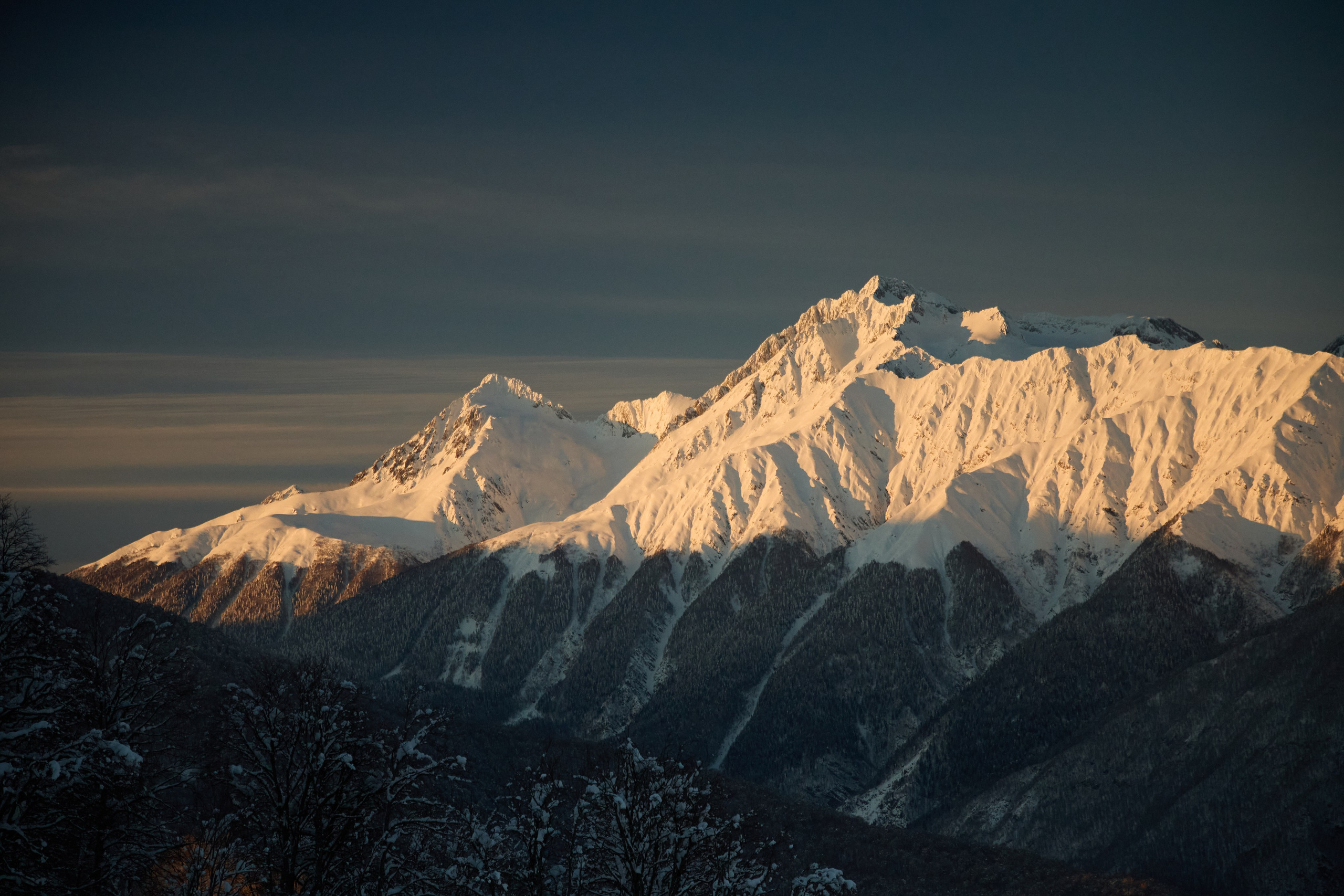 Сьемка на споте в красной поляне
